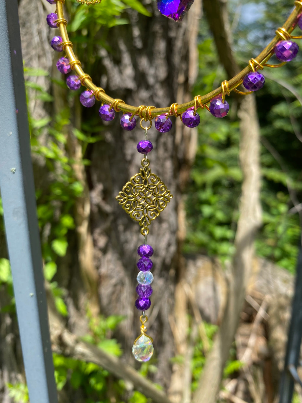Purple Suncatcher 