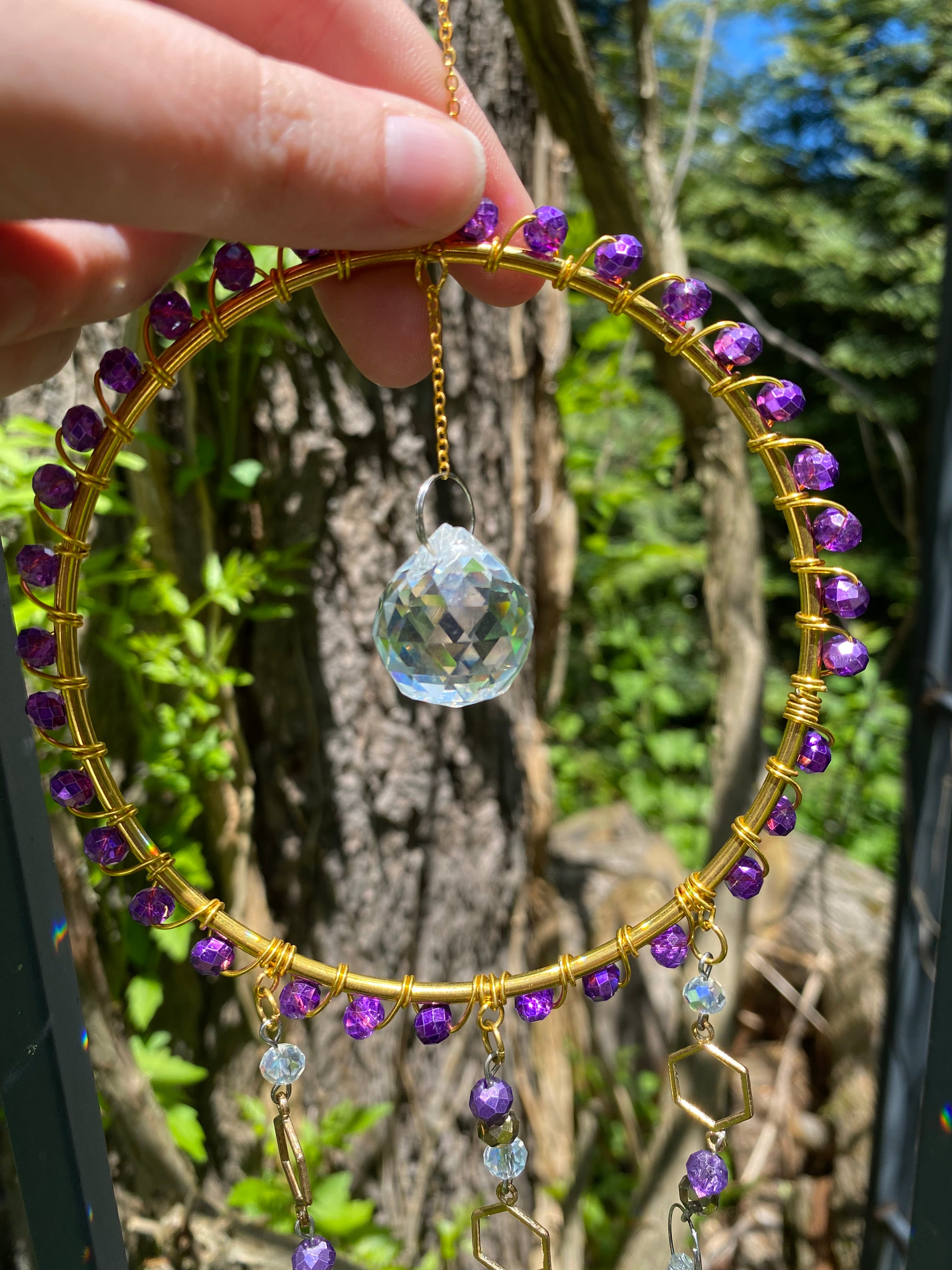 Suncatcher - Purple Dreams 