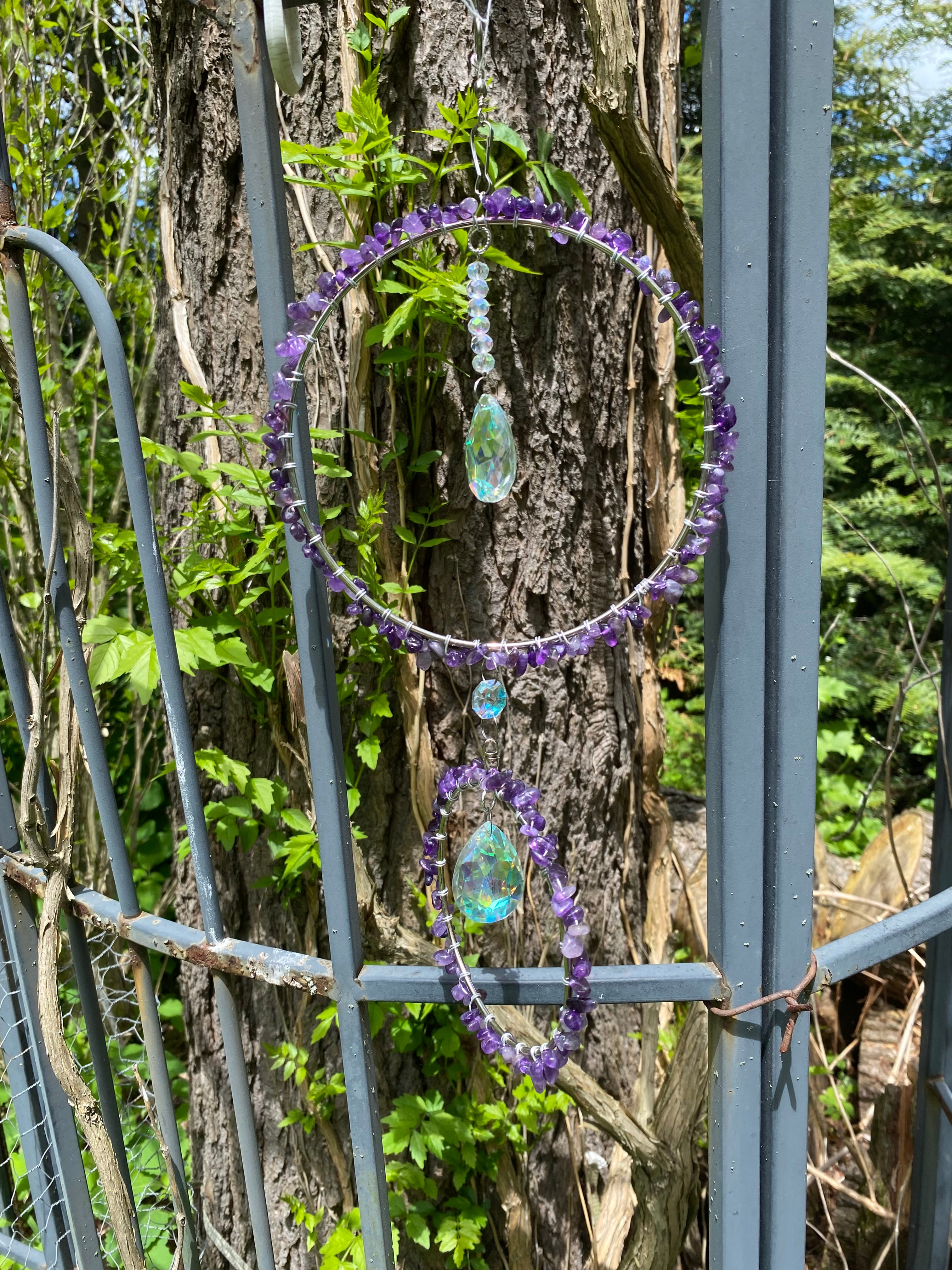 Amethyst Suncatcher 