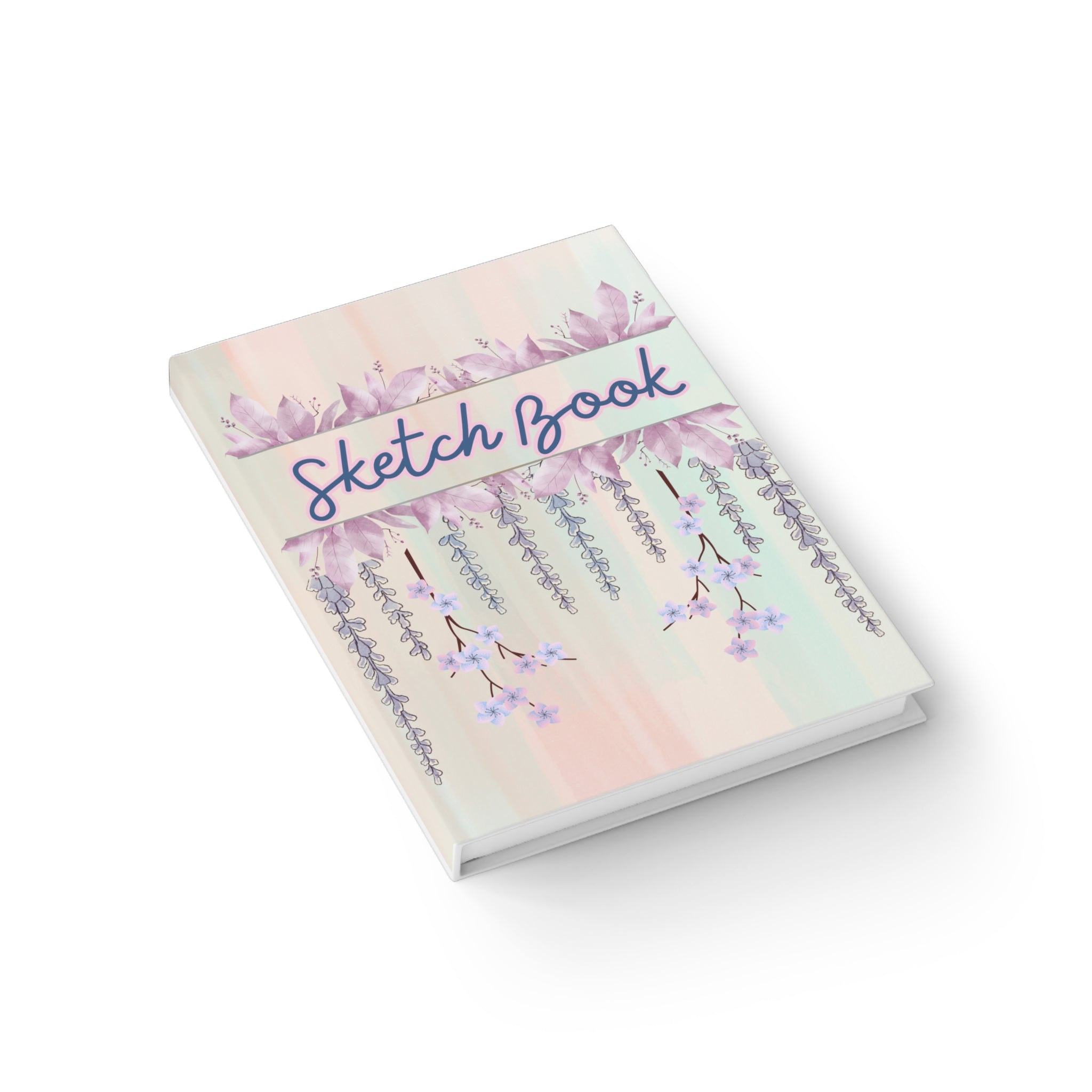 Cherry Blossom Wisteria Sketchbook 