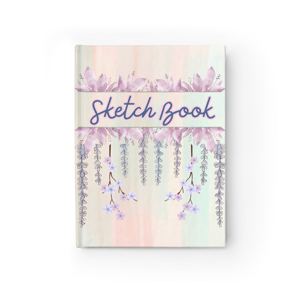 Cherry Blossom Wisteria Sketchbook 