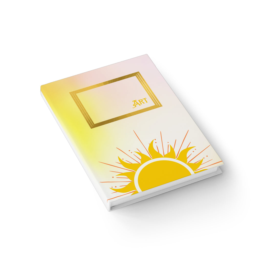 Golden Sunrise Art Sketchbook 