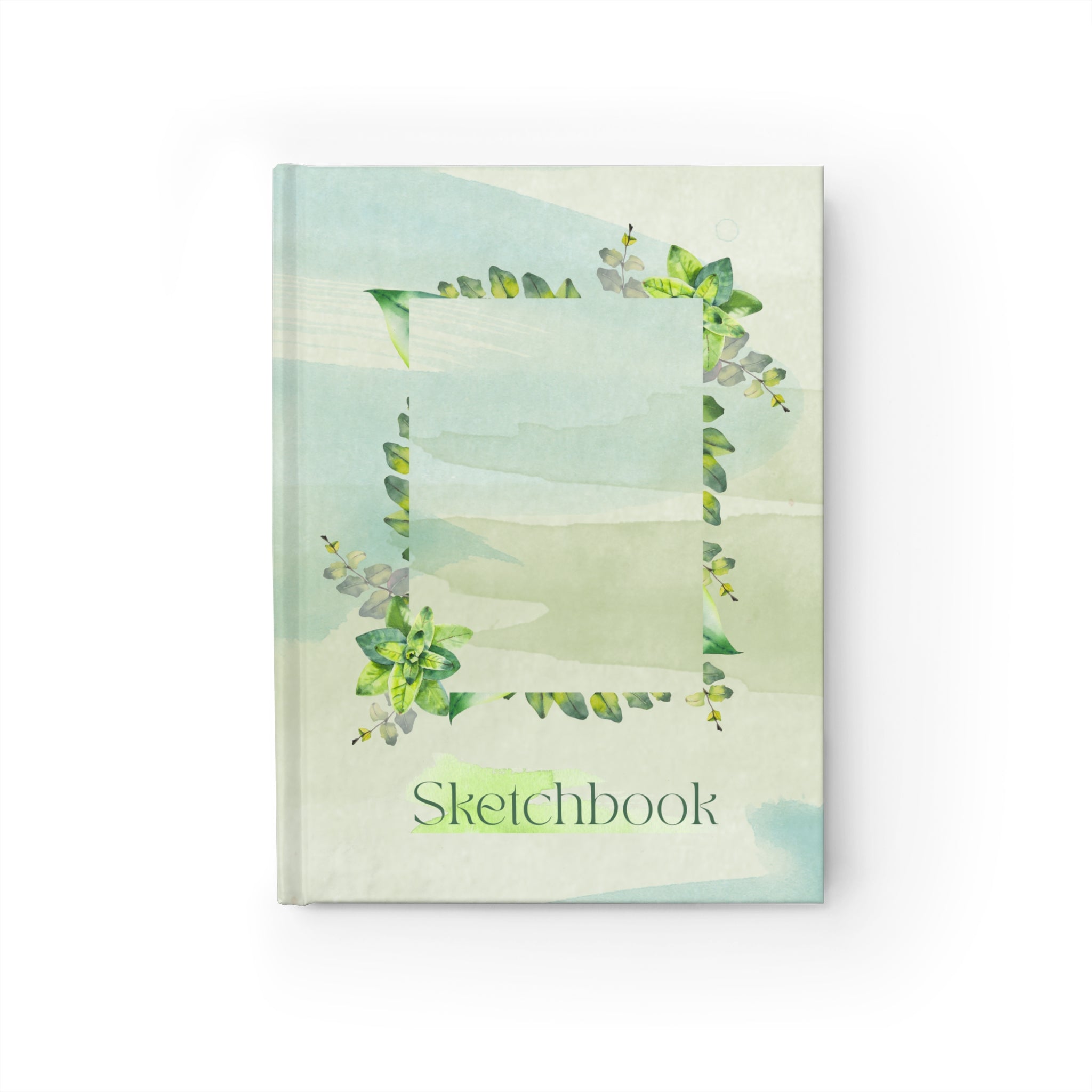 Watercolor Leaf Sketchbook 