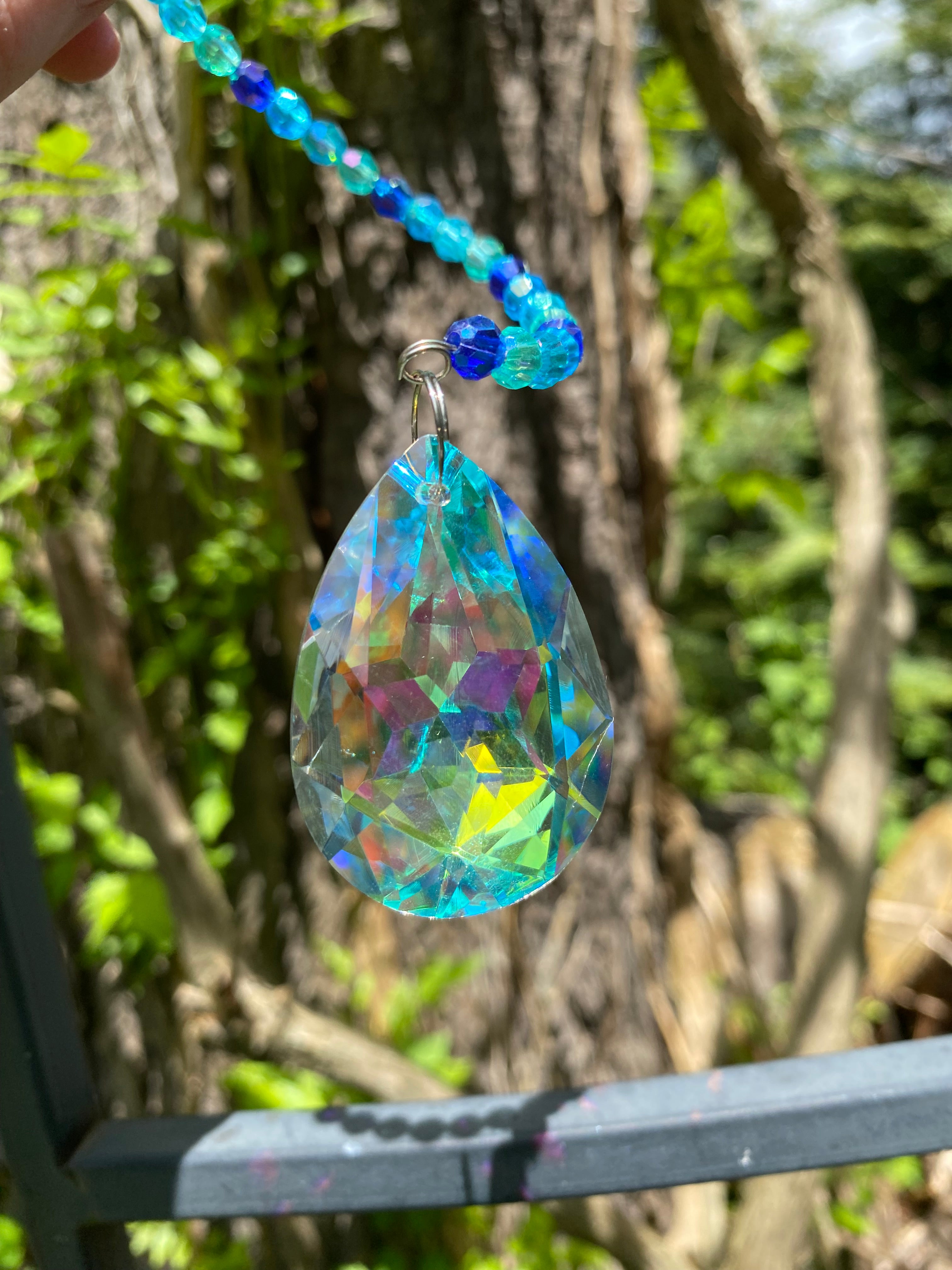 Swirling Suncatcher - Ocean Water 