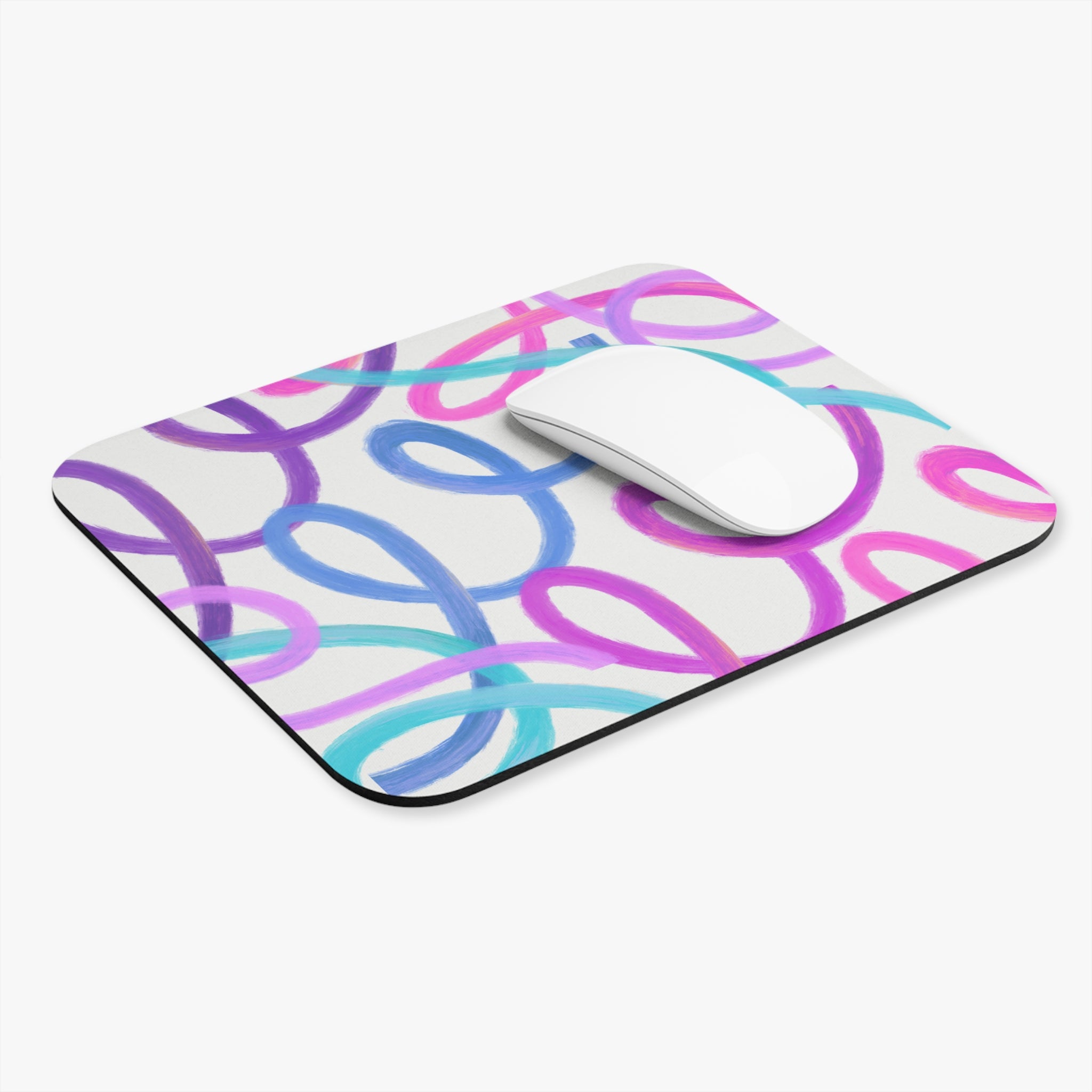 Colorful Loop Mouse Pad 