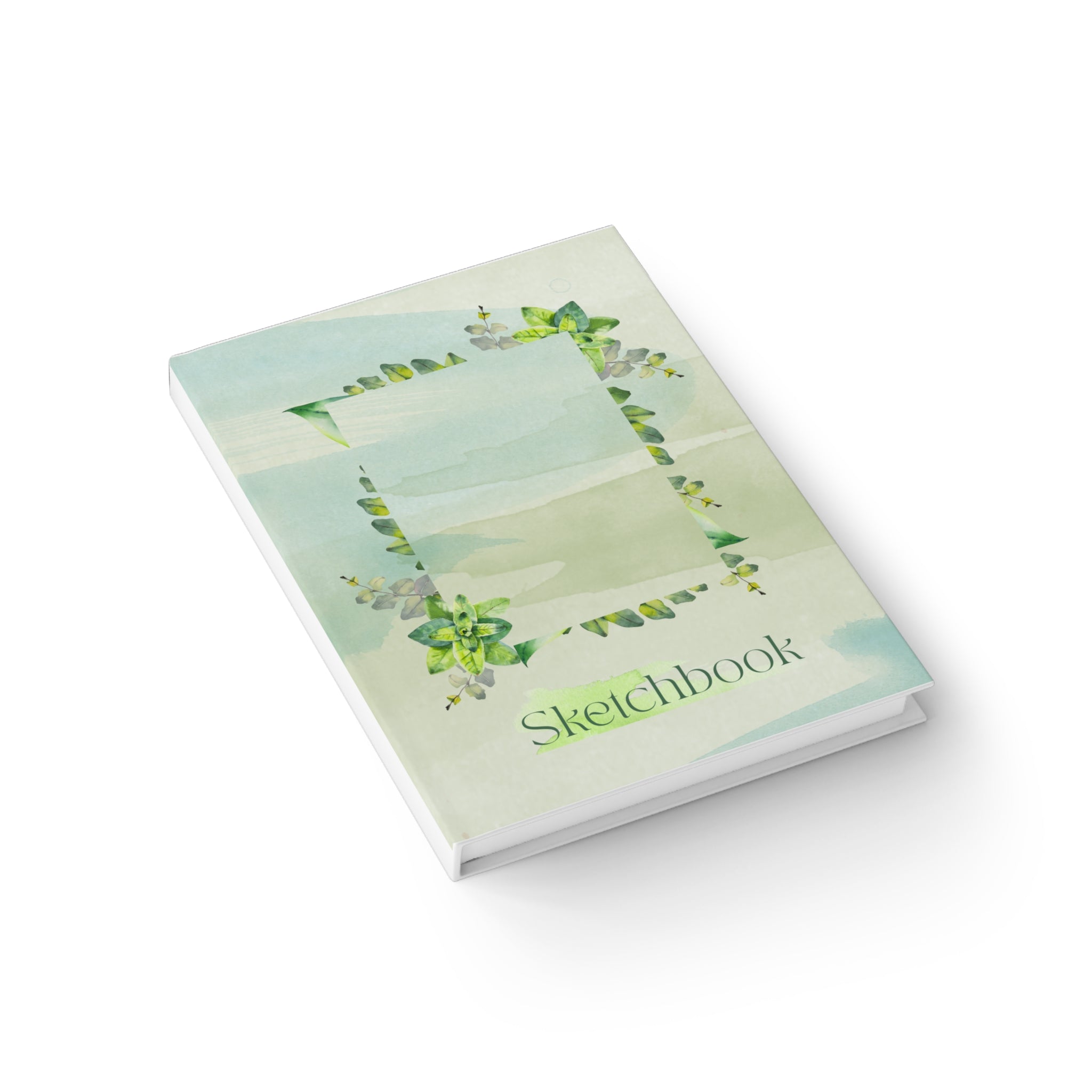 Watercolor Leaf Sketchbook 