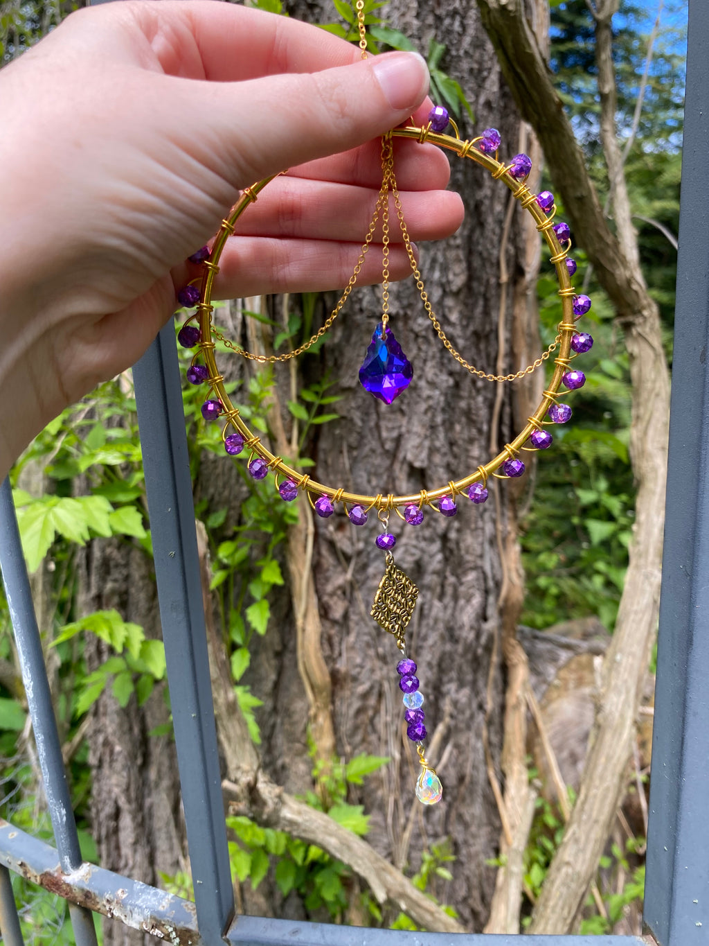 Purple Suncatcher 