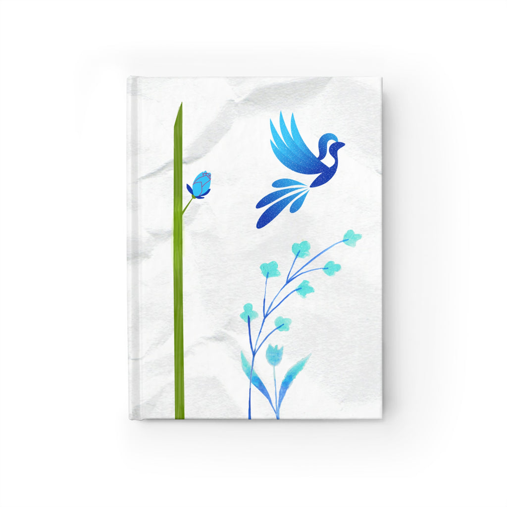 Minimalist Blue Bird Sketchbook 