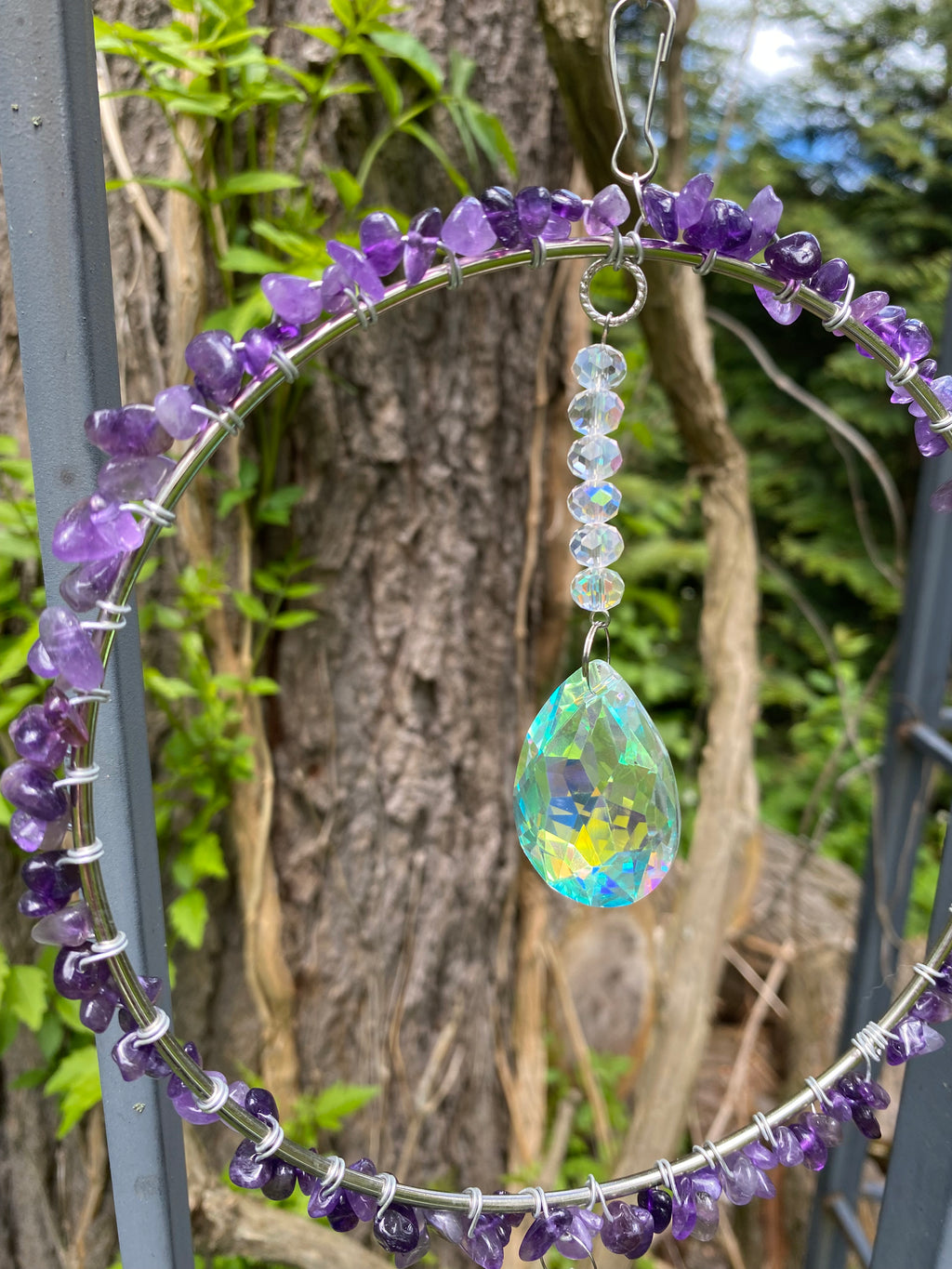Amethyst Suncatcher 