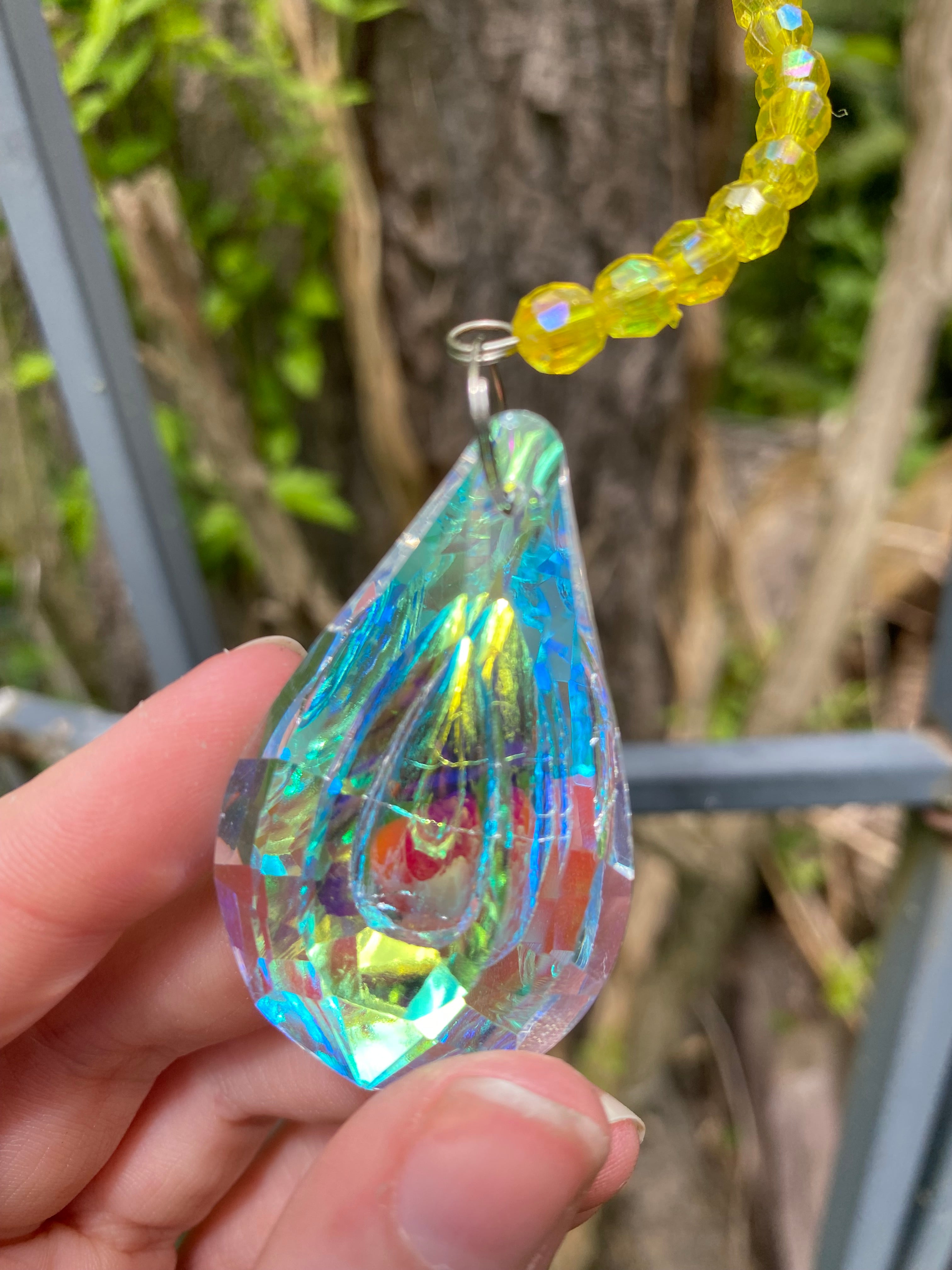 Swirl Suncatcher - Honey 