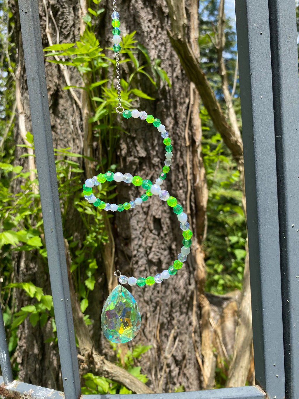 Swirling Suncatcher - Lime 