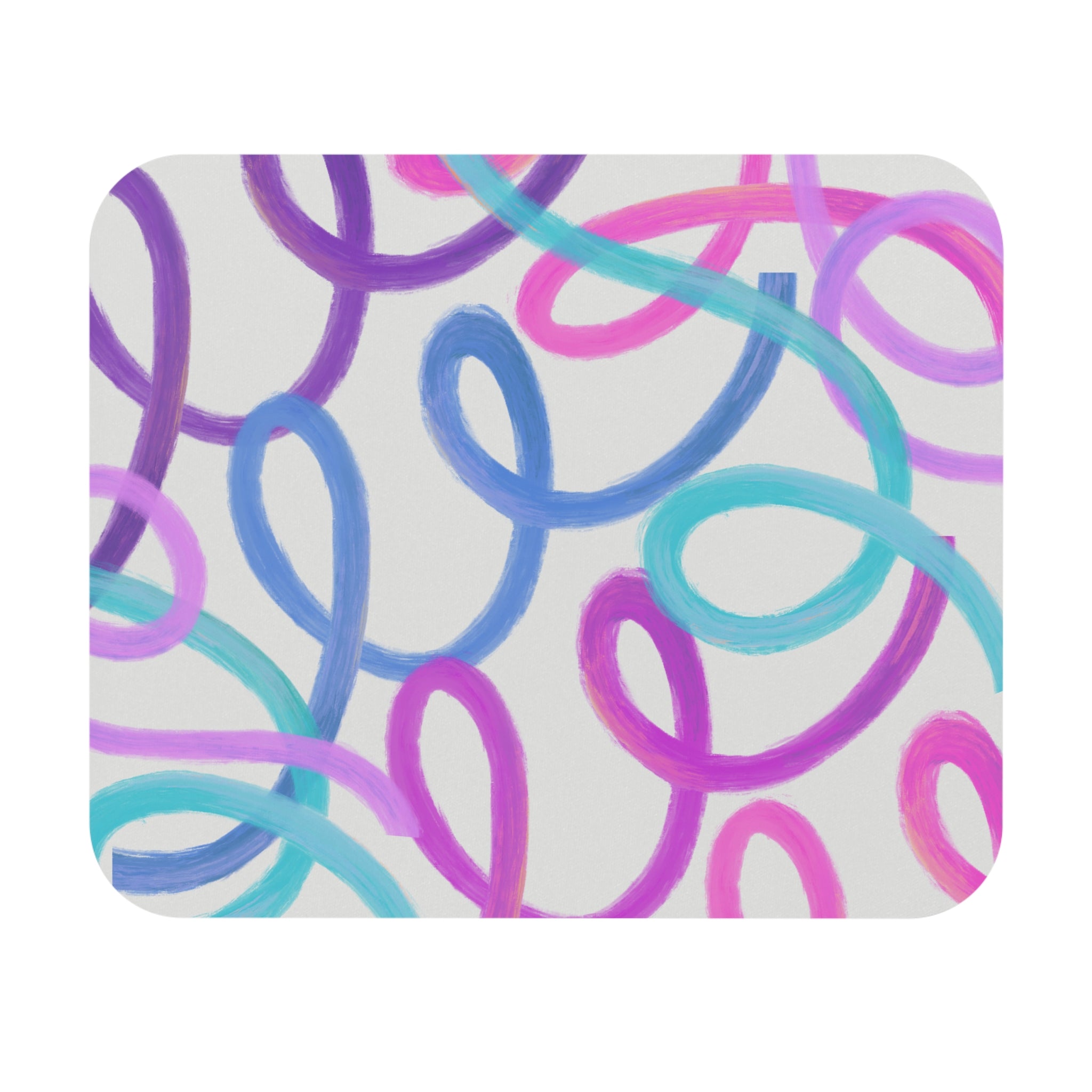 Colorful Loop Mouse Pad 