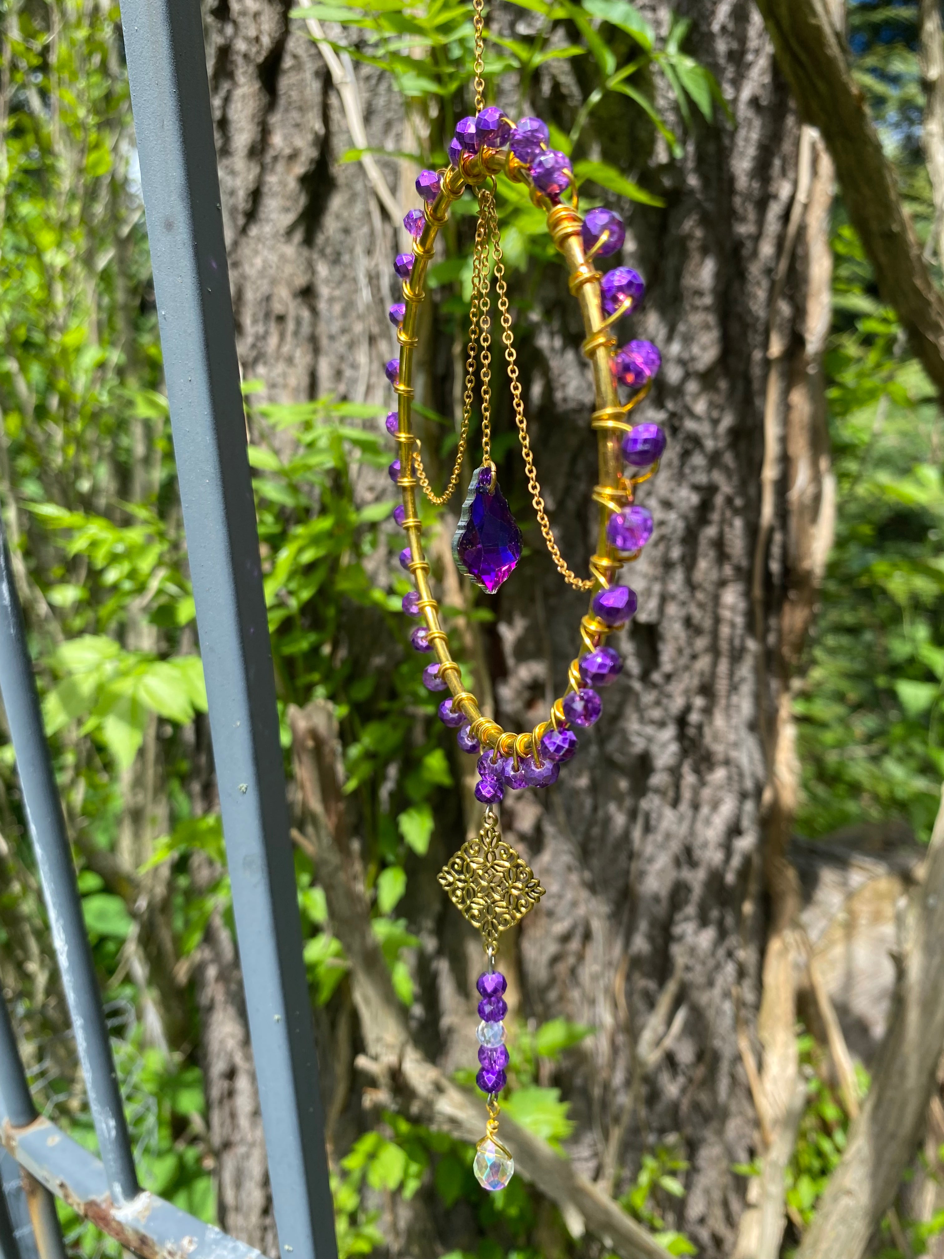 Purple Suncatcher 