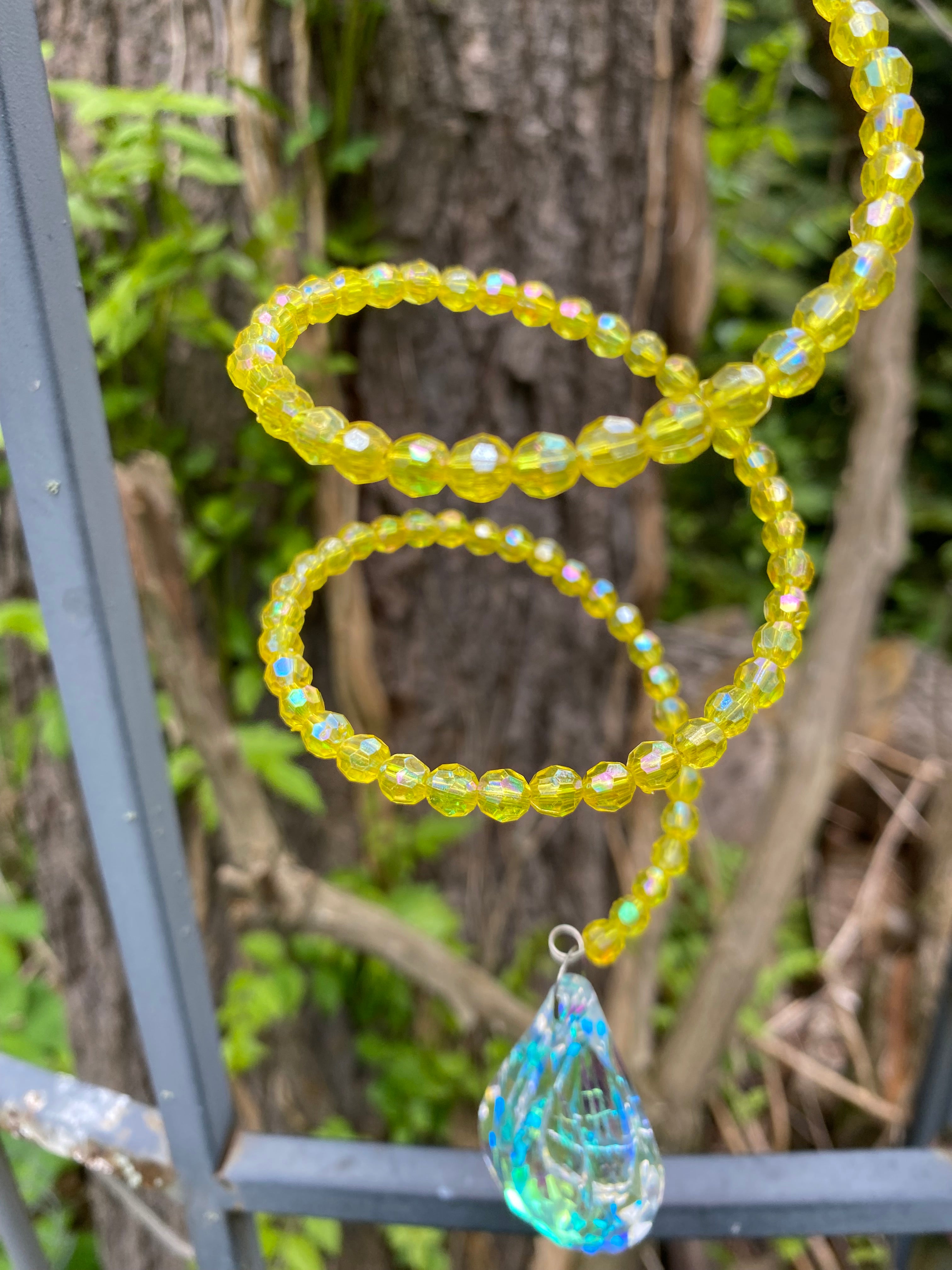 Swirl Suncatcher - Honey 