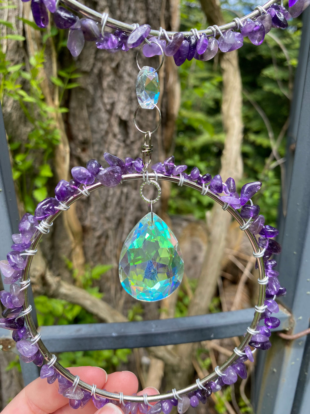 Amethyst Suncatcher 