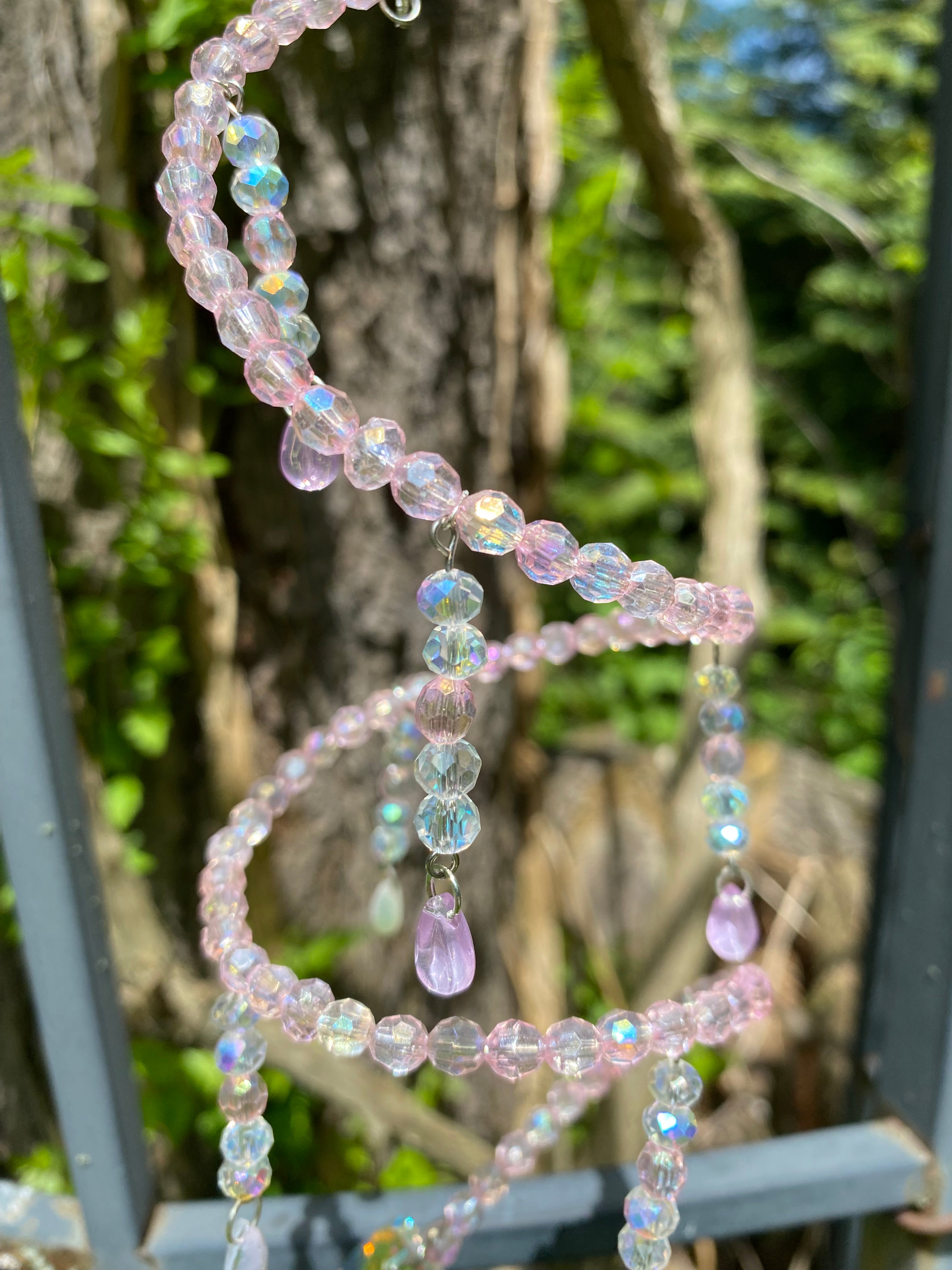Swirling Suncatcher - Pretty in Pink 