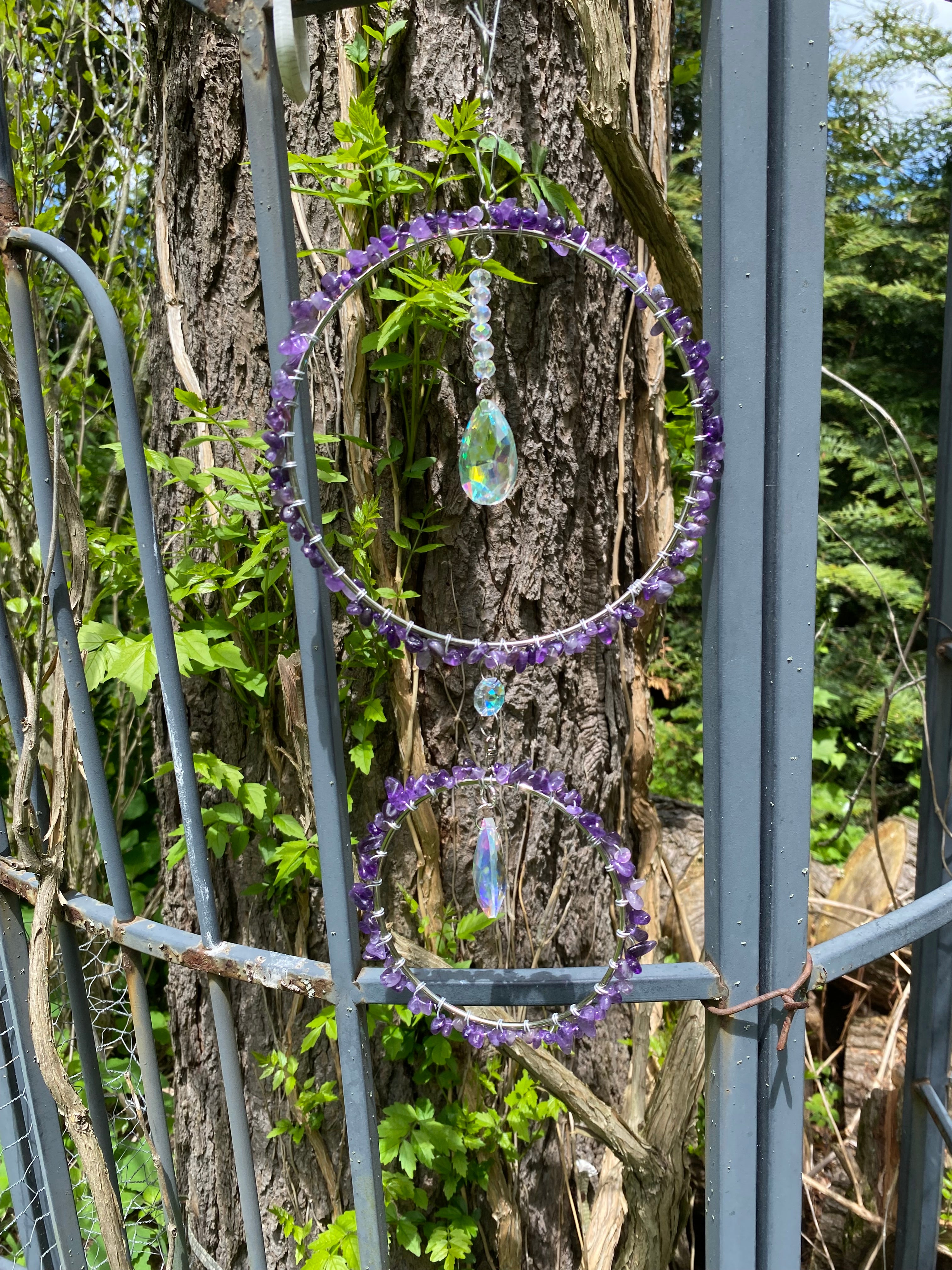Amethyst Suncatcher 