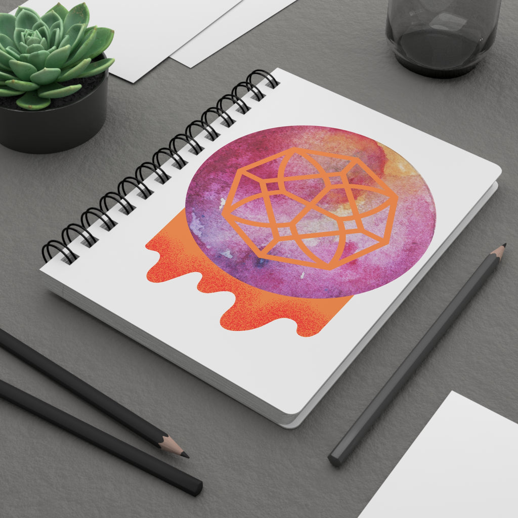 Geometric Crystal Ball Spiral Journal 