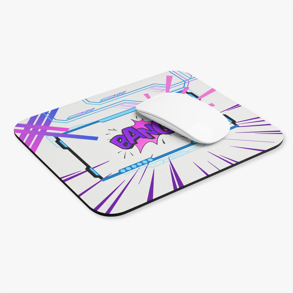 Comic-Style Pop Art Mouse Pad 