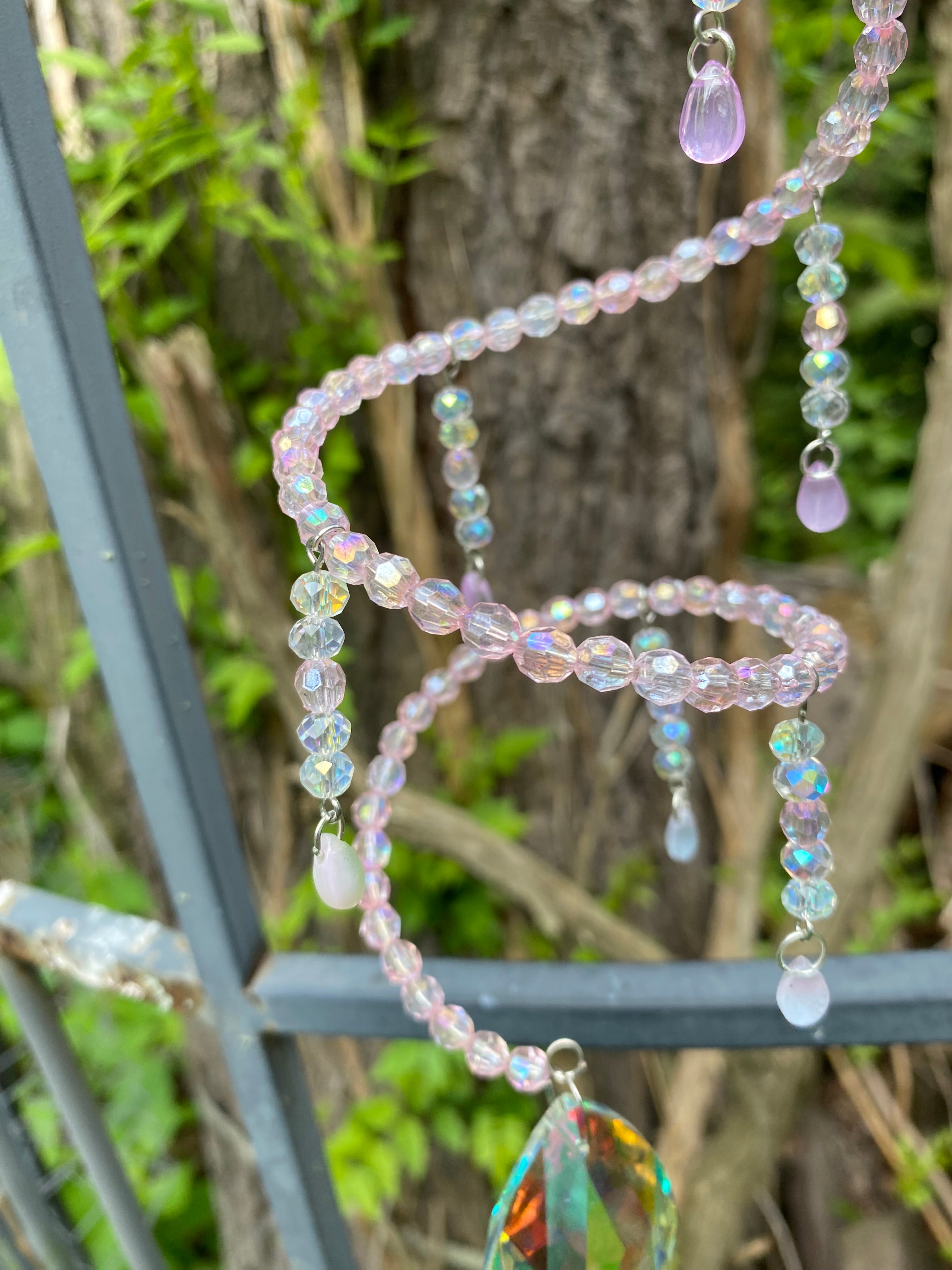 Swirling Suncatcher - Pretty in Pink 