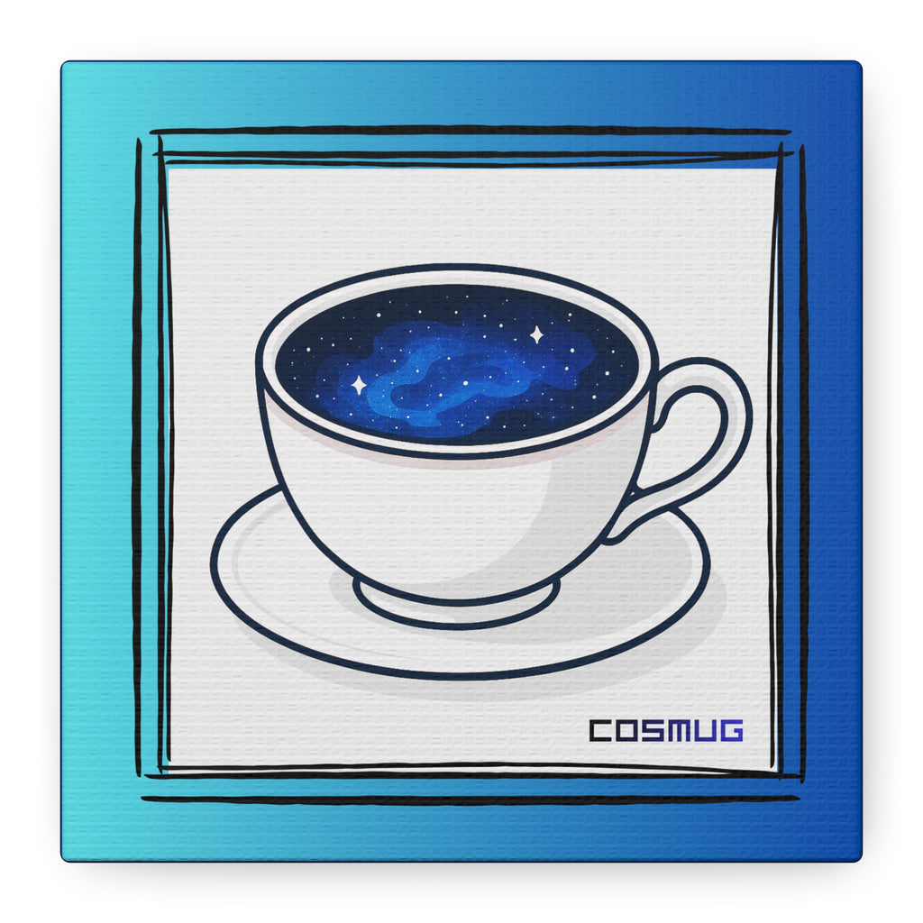 Cosmug - Cosmic Mug, Galaxy-Inspired Canvas Art 
