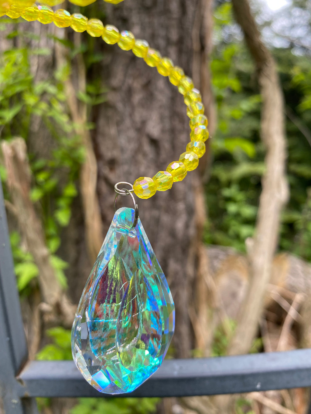 Swirl Suncatcher - Honey 