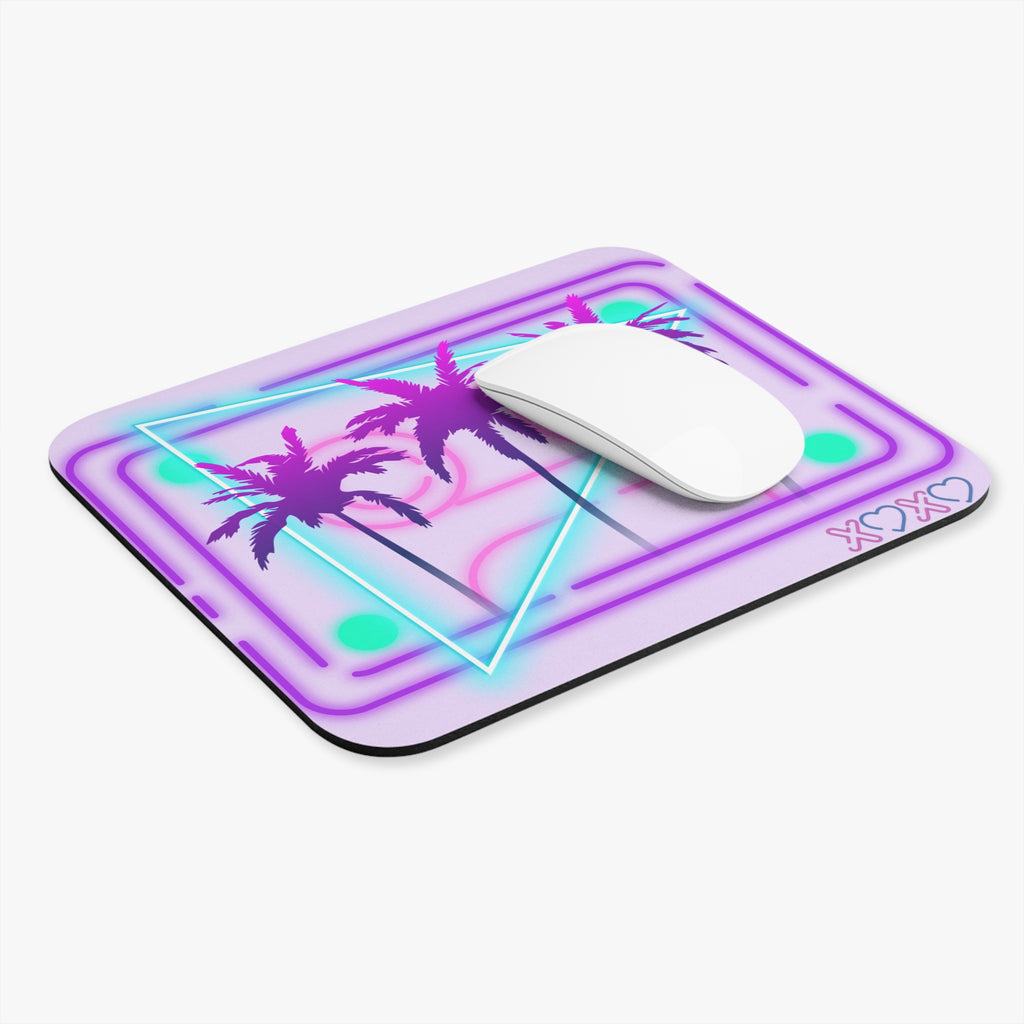 Retro Vaporwave Summer Love Mouse Pad 