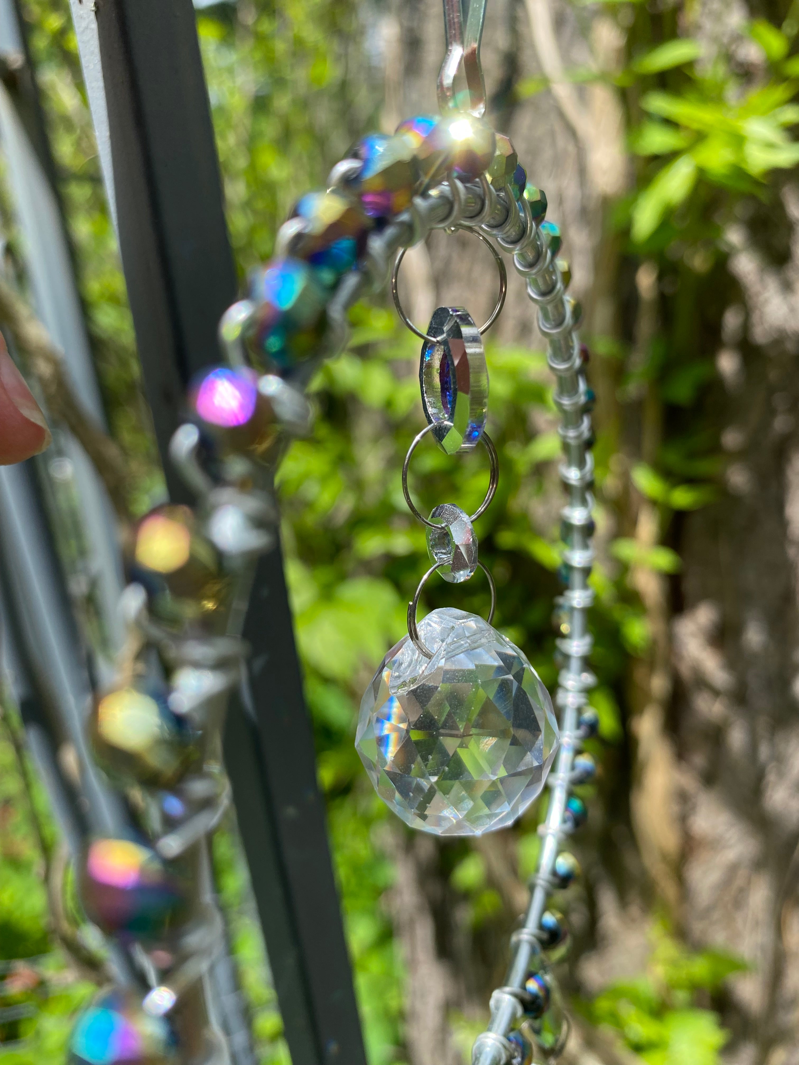 Blue green Suncatcher 