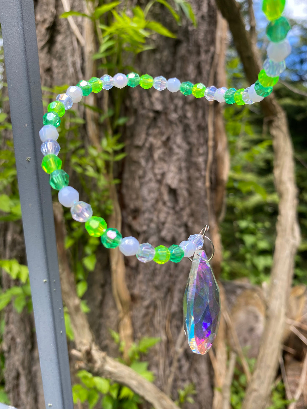 Swirling Suncatcher - Lime 