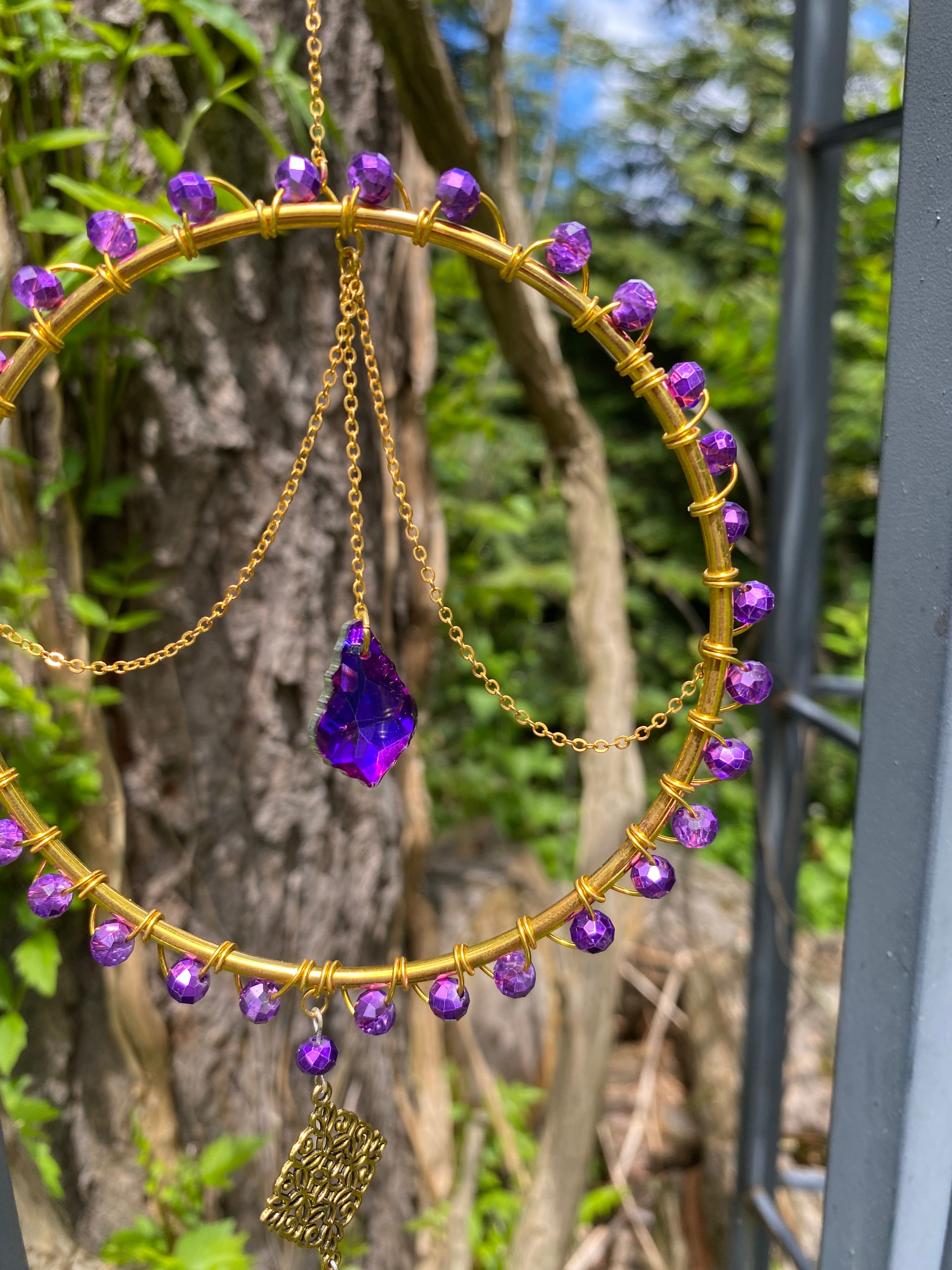 Purple Suncatcher 