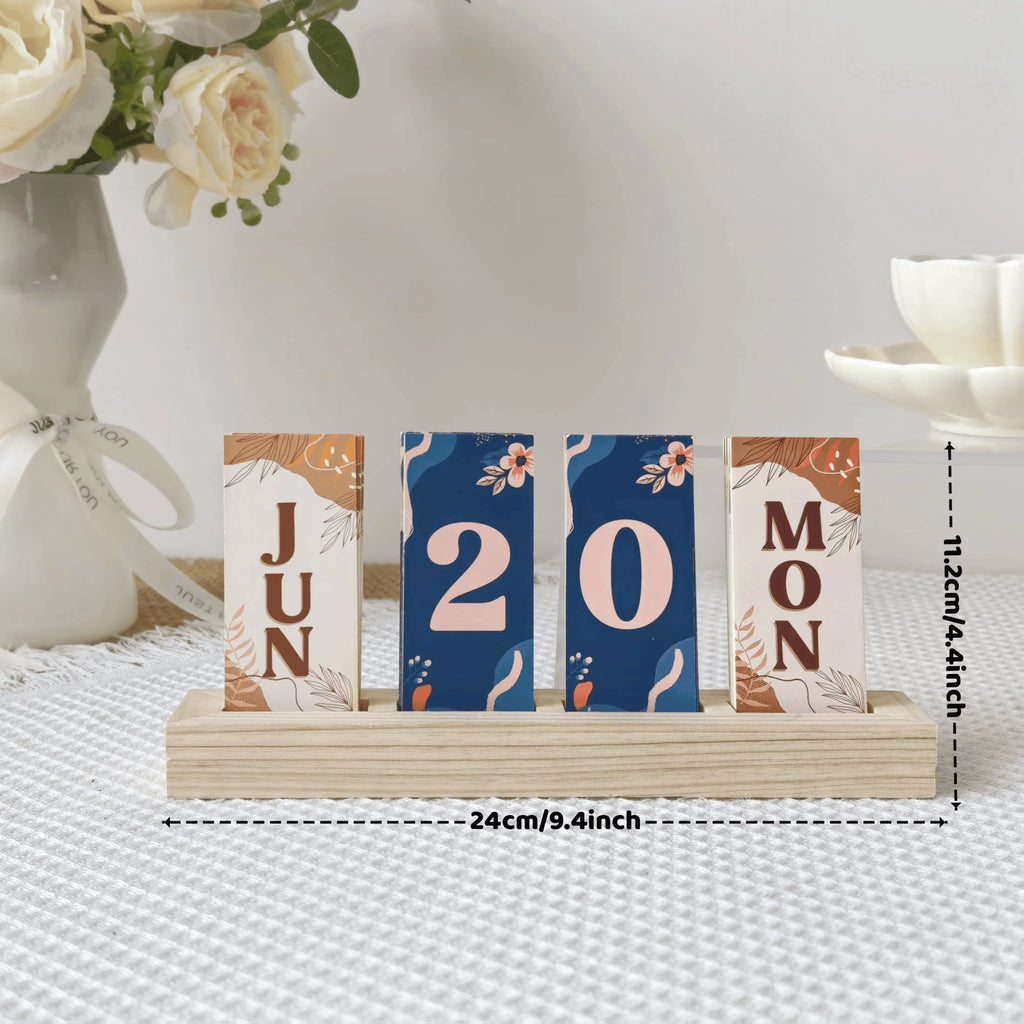 Fun & Quirky Card-Style Desk Calendar - Office Decor Desktop Calendar 