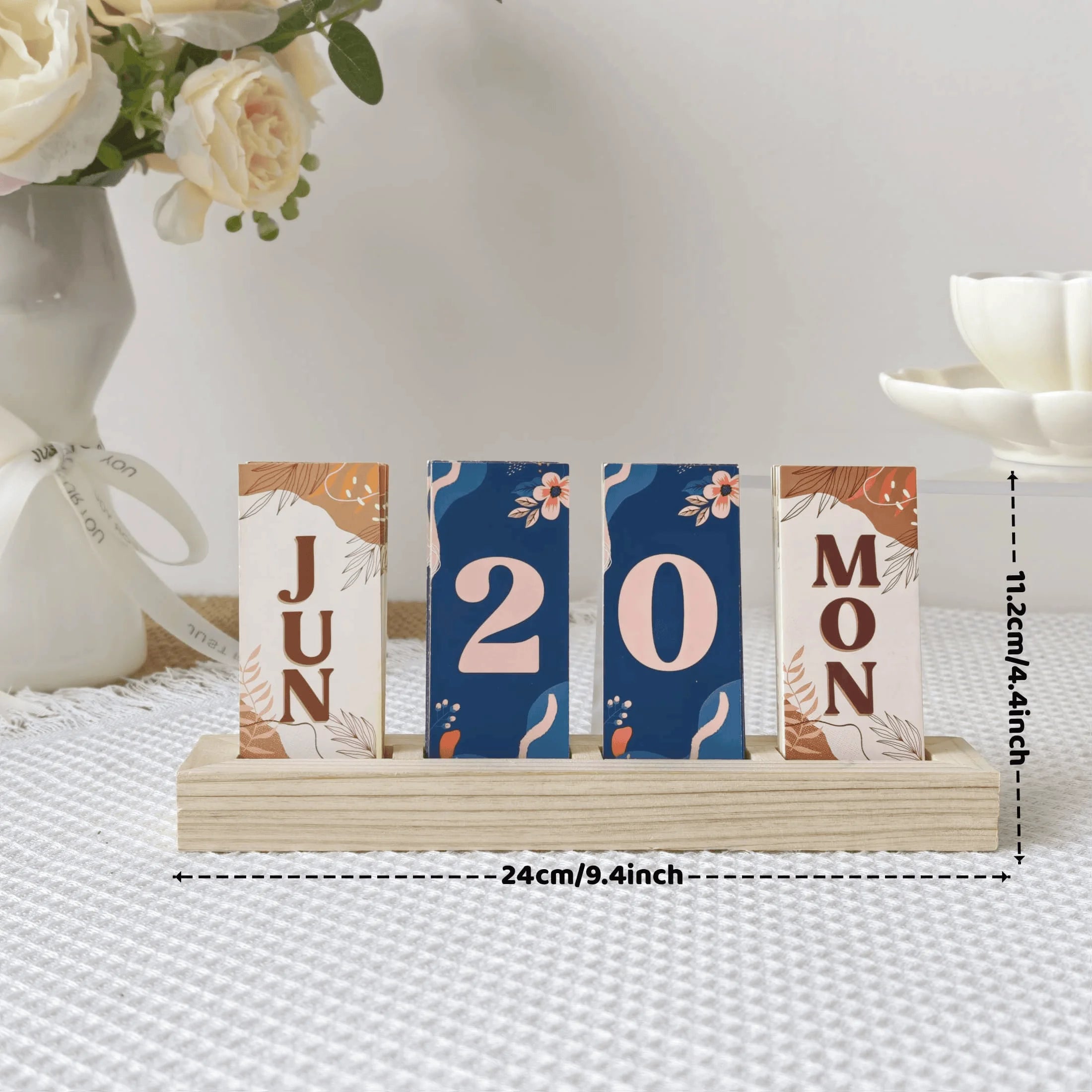 Fun & Quirky Card-Style Desk Calendar - Office Decor Desktop Calendar 