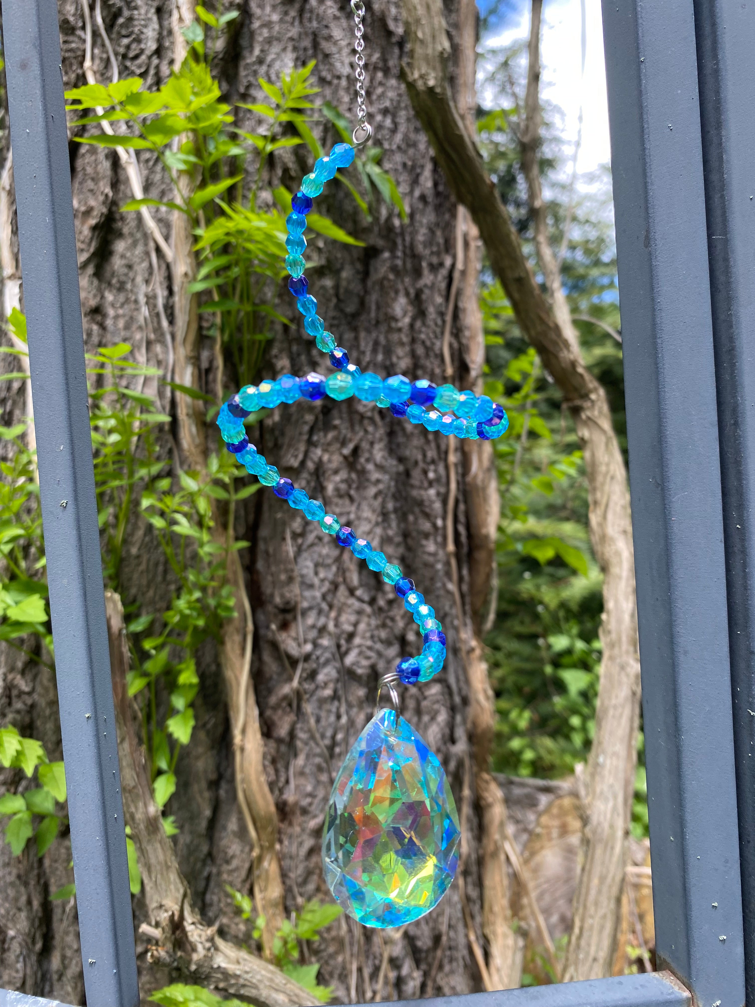 Swirling Suncatcher - Ocean Water 