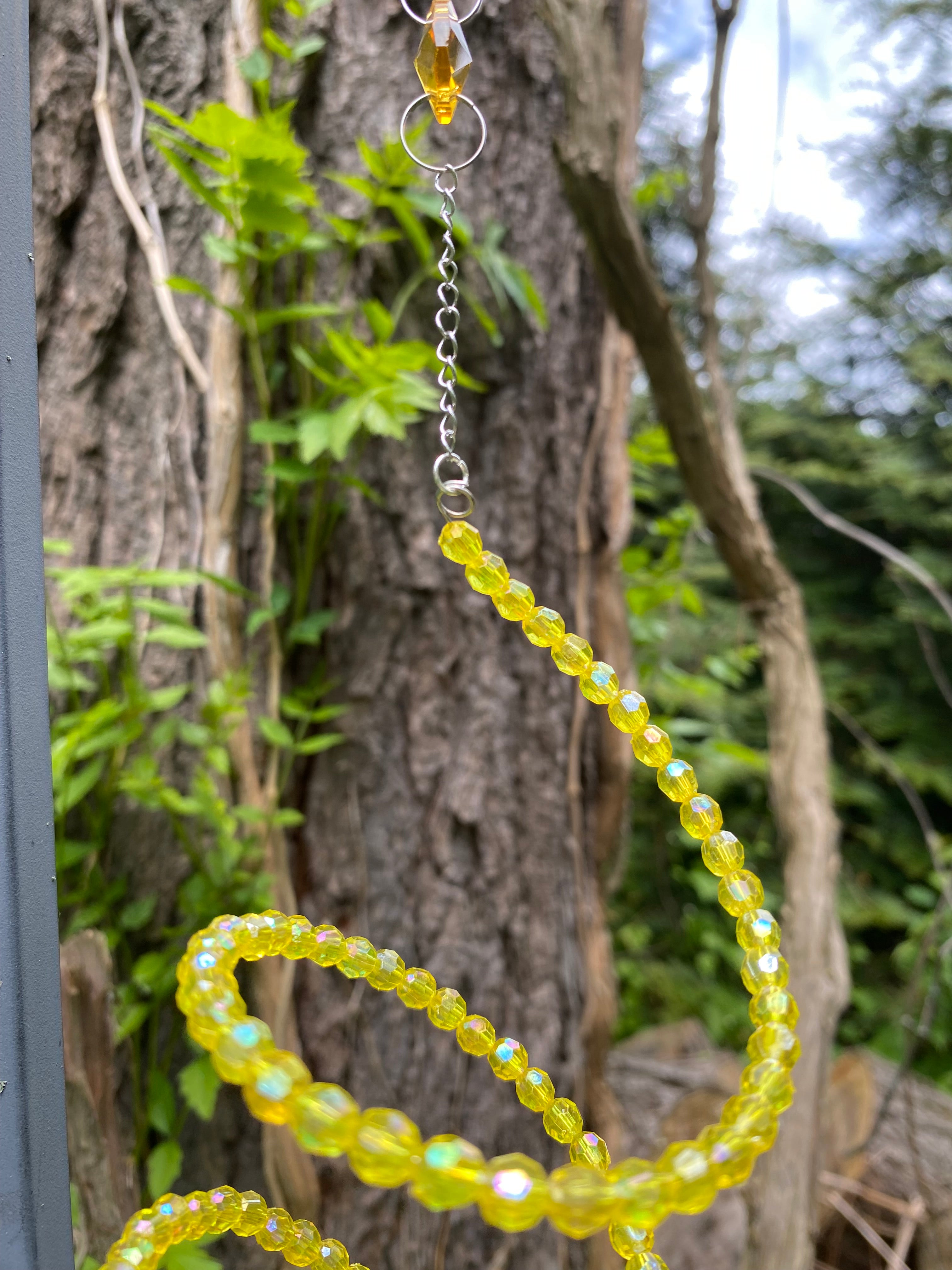 Swirl Suncatcher - Honey 