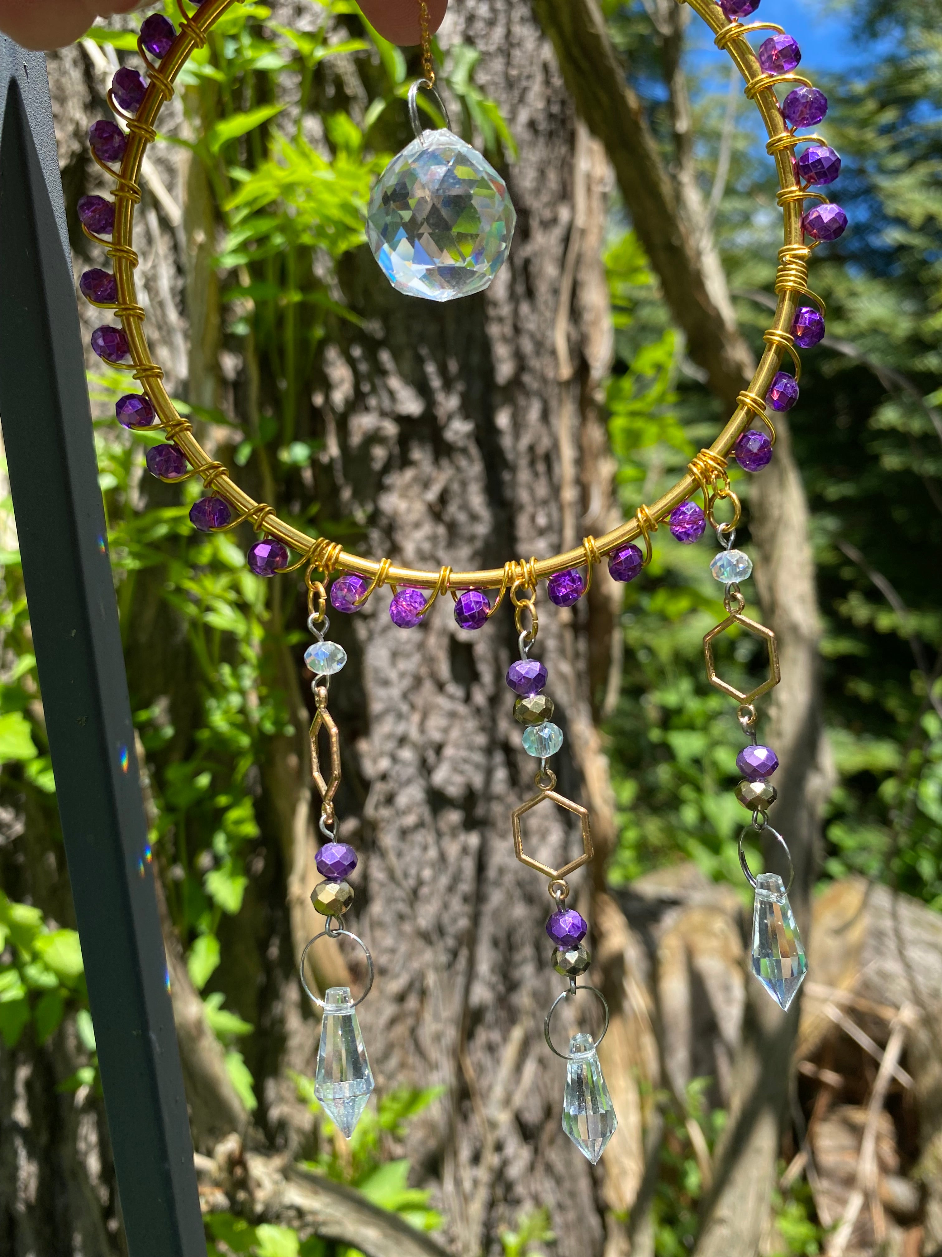 Suncatcher - Purple Dreams 