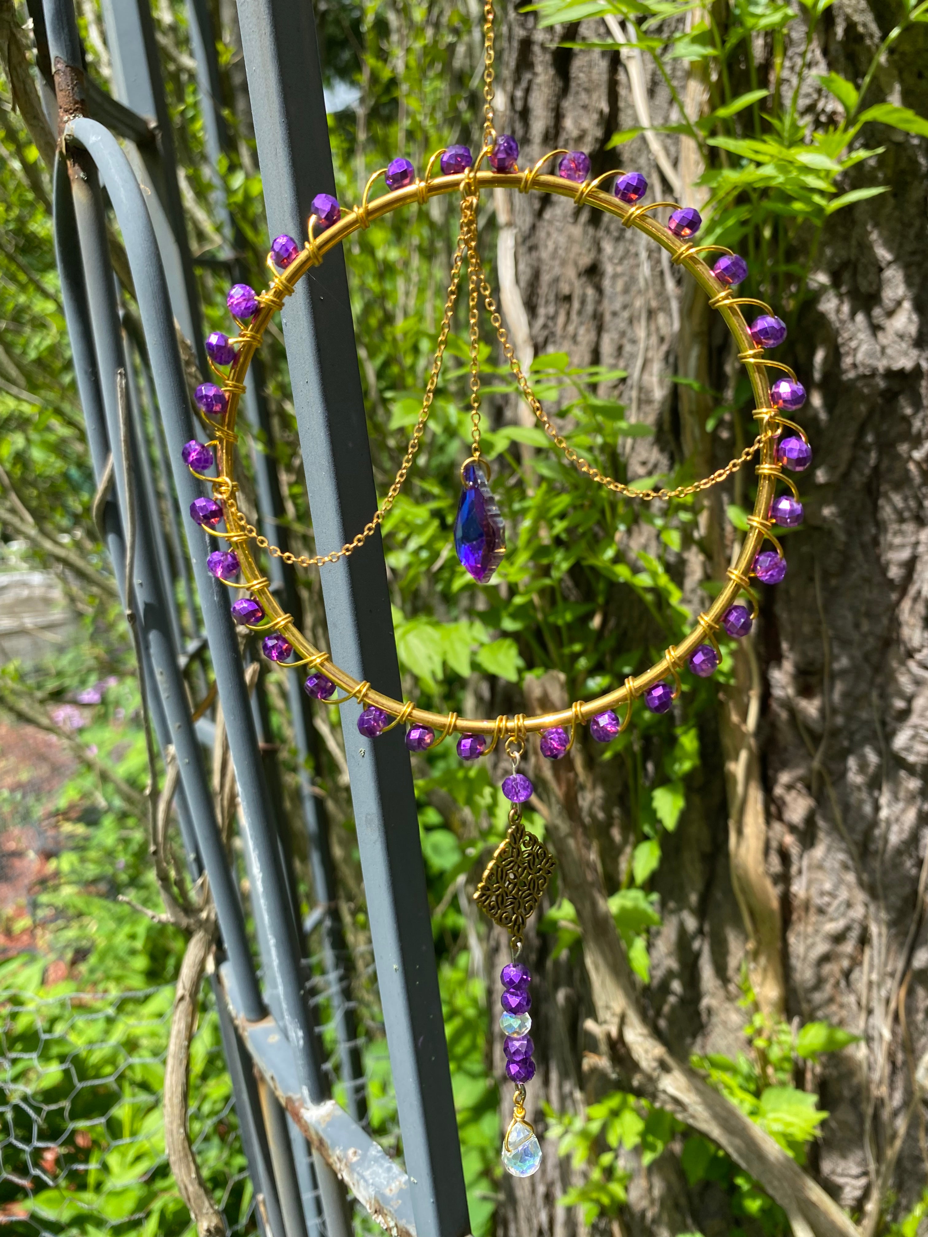 Purple Suncatcher 
