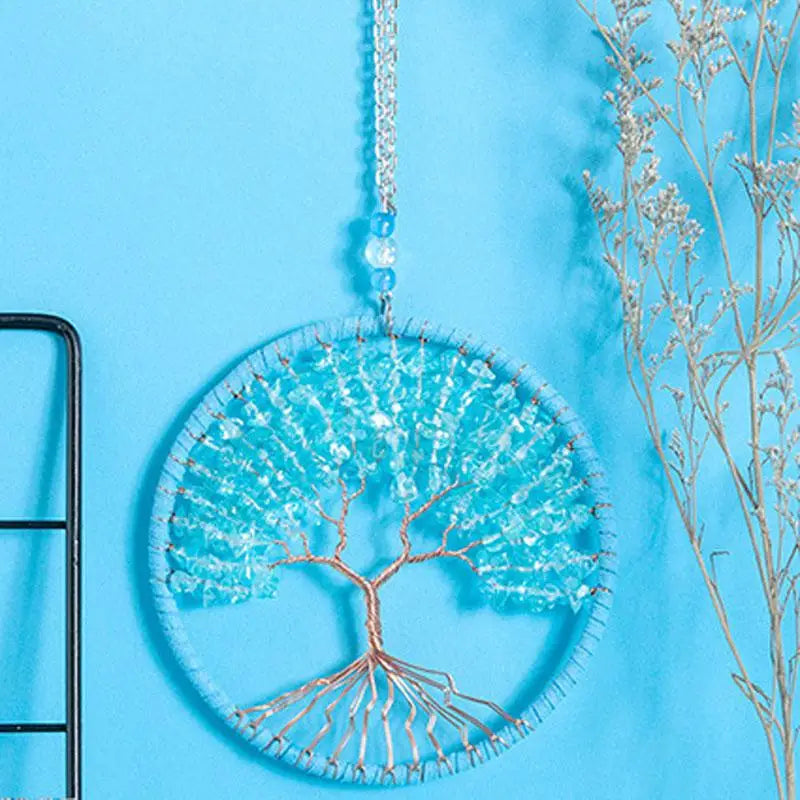 Beaded Wall Dreamcatcher Tree of Life Suncatcher hanging Pendant 