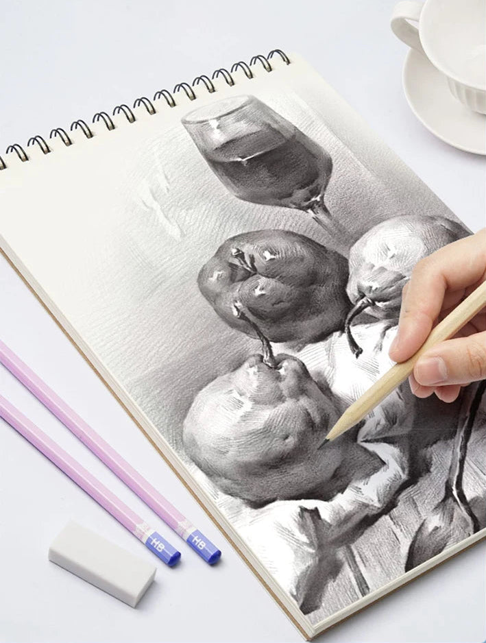 Sunset Sea Sketchbook A4 Drawing Paper No bleed Supplies for Artist Watercolor Oil Painting Stationery Supplies 