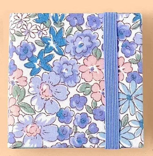 Nature Mini Fabric Sketchbook Square 20 Sheets Travel for Painting for Drawing 