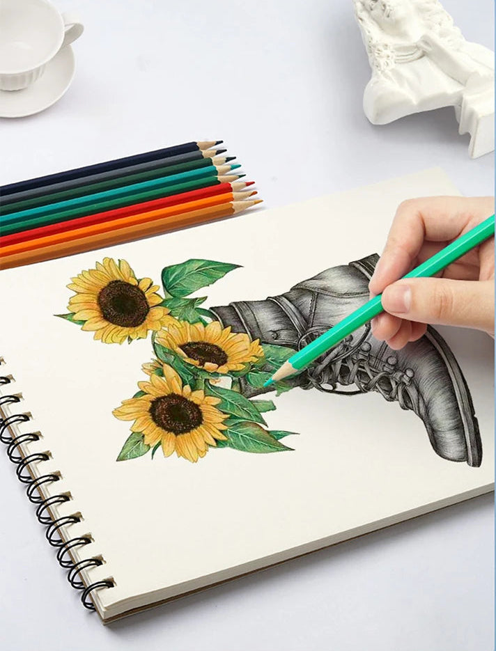 Moonlight Sketchbook A4 Drawing Paper No bleed Supplies for Artist Watercolor Oil Painting Stationery Supplies 