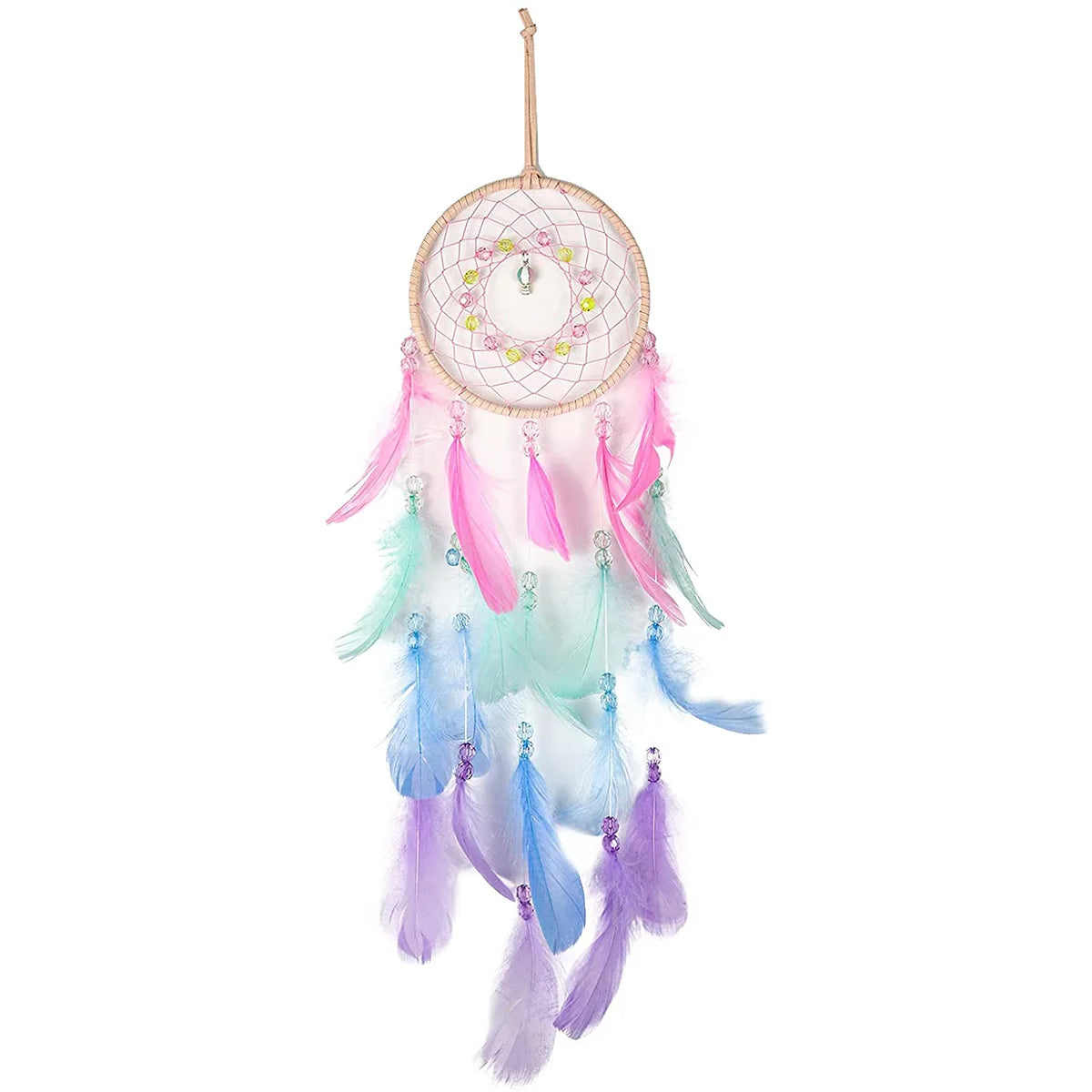 Pastel Pink Dream Catcher Light up Decoration Home Decoration 