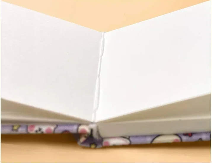 Nature Mini Fabric Sketchbook Square 20 Sheets Travel for Painting for Drawing 