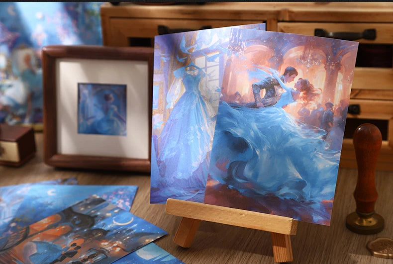 10 Sheets Dreamy Fairy Tale Stickers Theme, Fit for DIY, Scrapbook, Phone Case, Notebook & More Decorations 