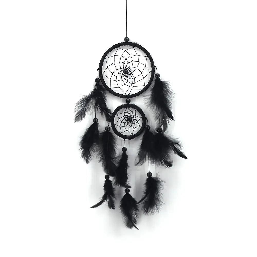 1 pc Dream Classic Small Catcher Room Decor Feather Dreamcatcher Wind Chimes 