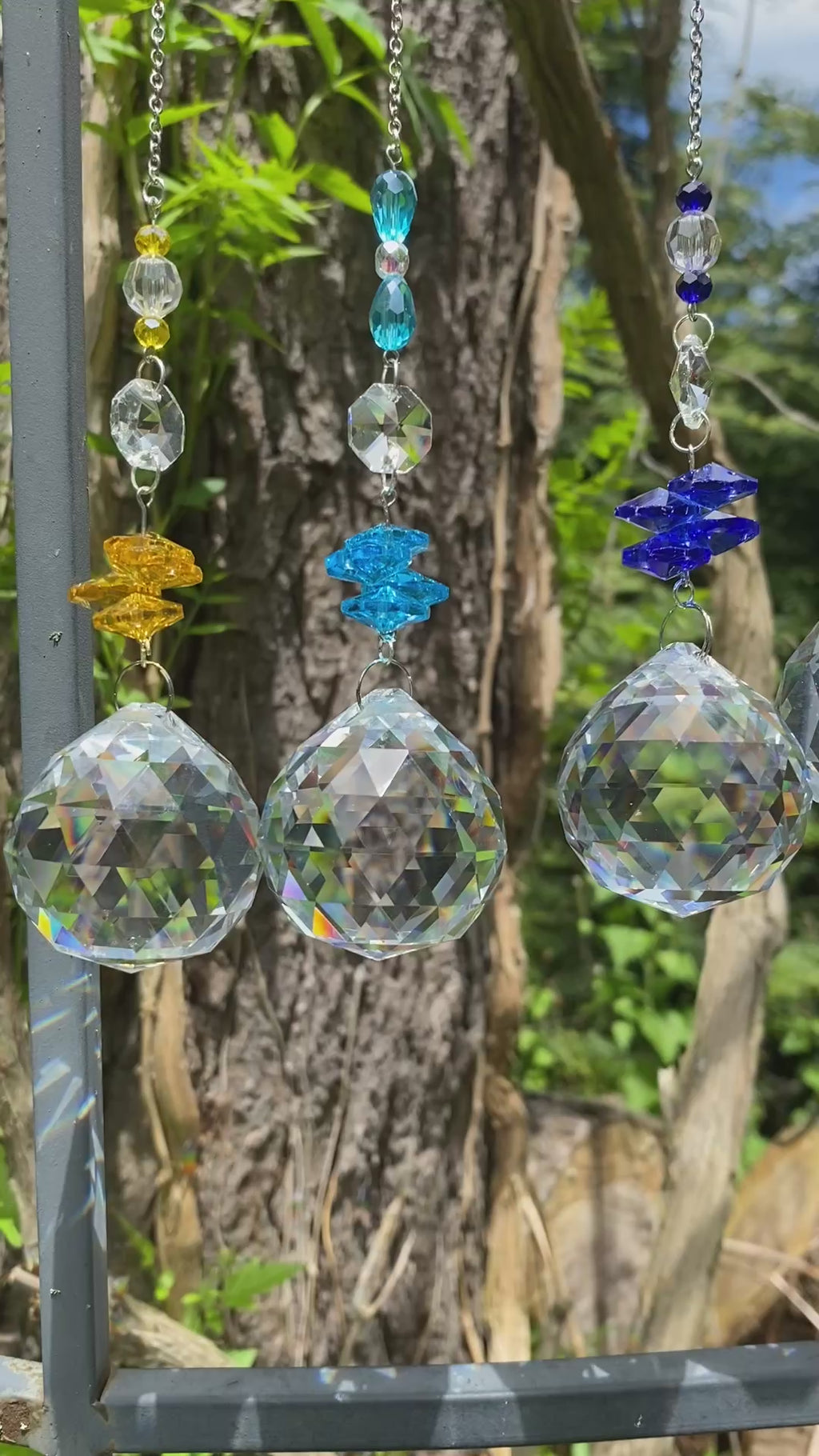 Crystal Drop Suncatchers
