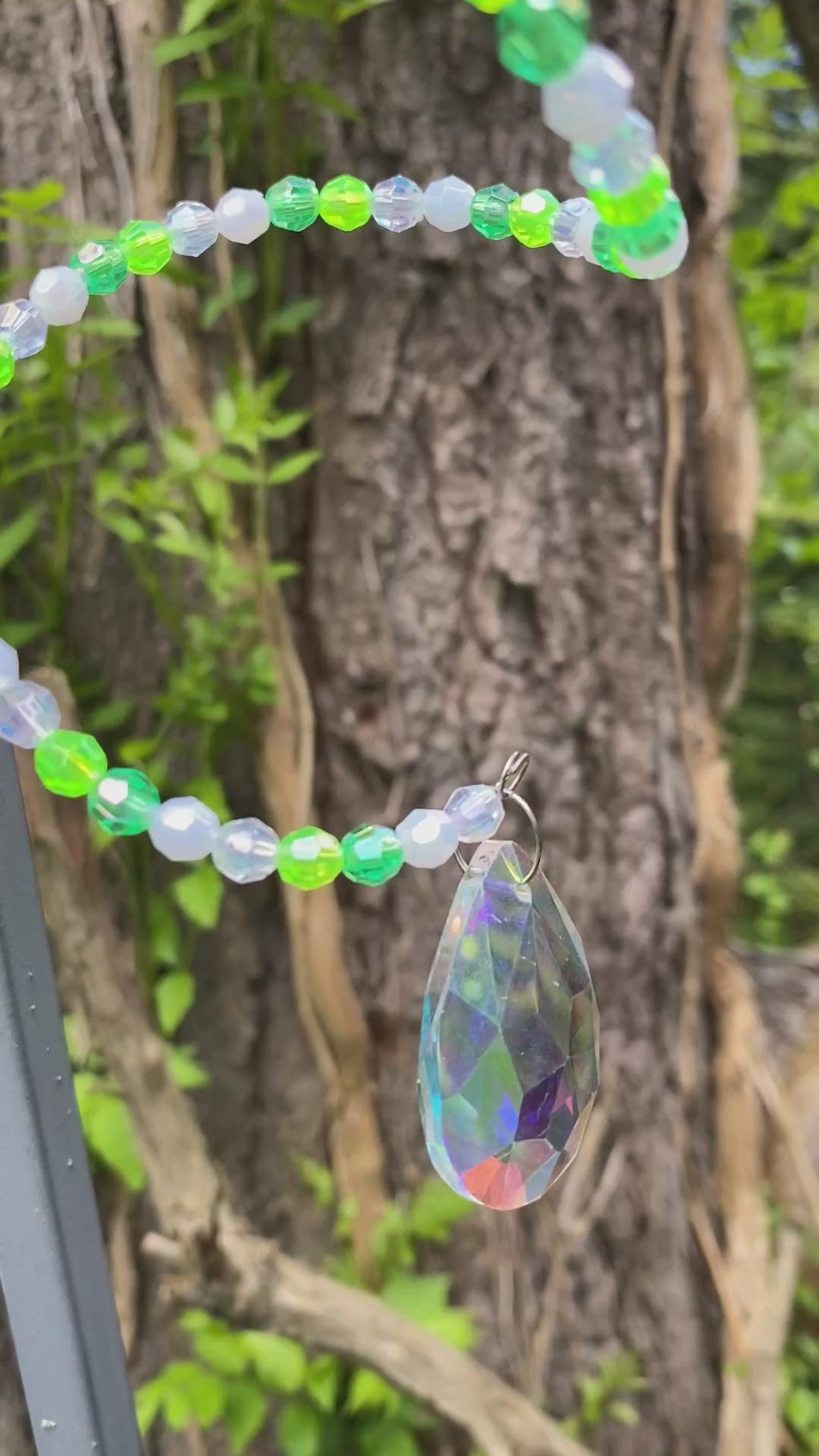 Swirling Suncatcher - Lime