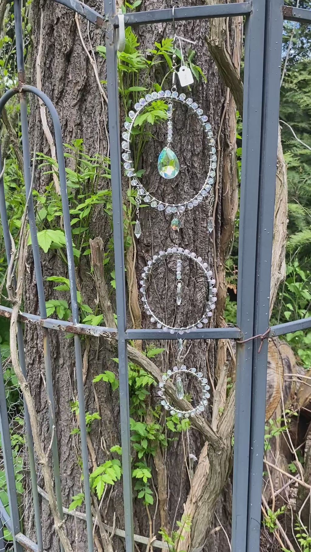 Three Tier Crystal Suncatcher