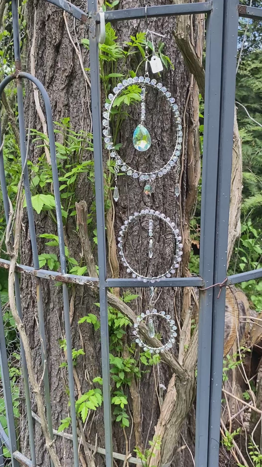 Three Tier Crystal Suncatcher