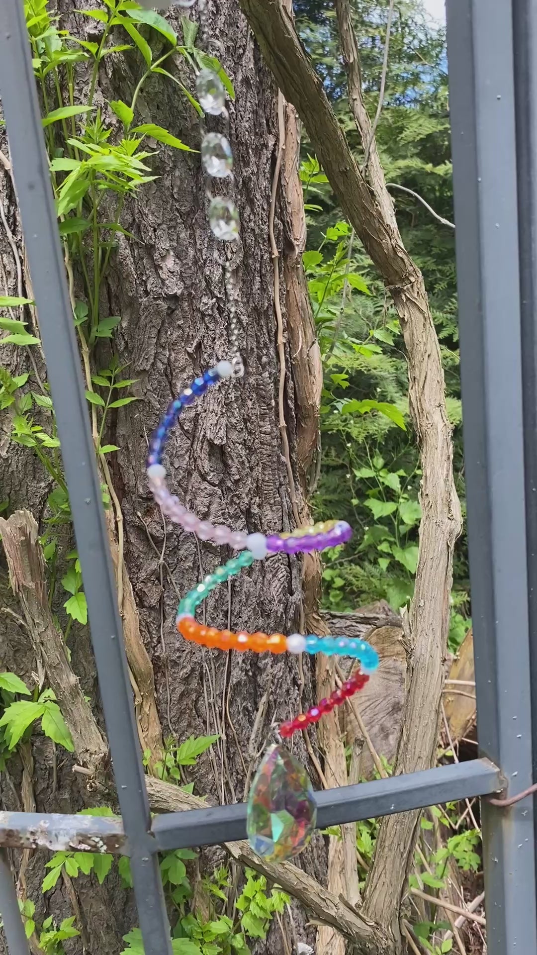 Swirling Suncatcher - Color Wheel