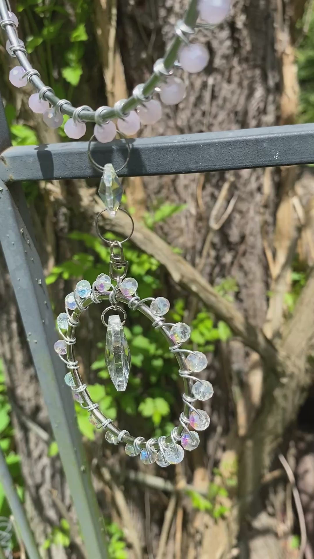 Three Tier Crystal Suncatcher